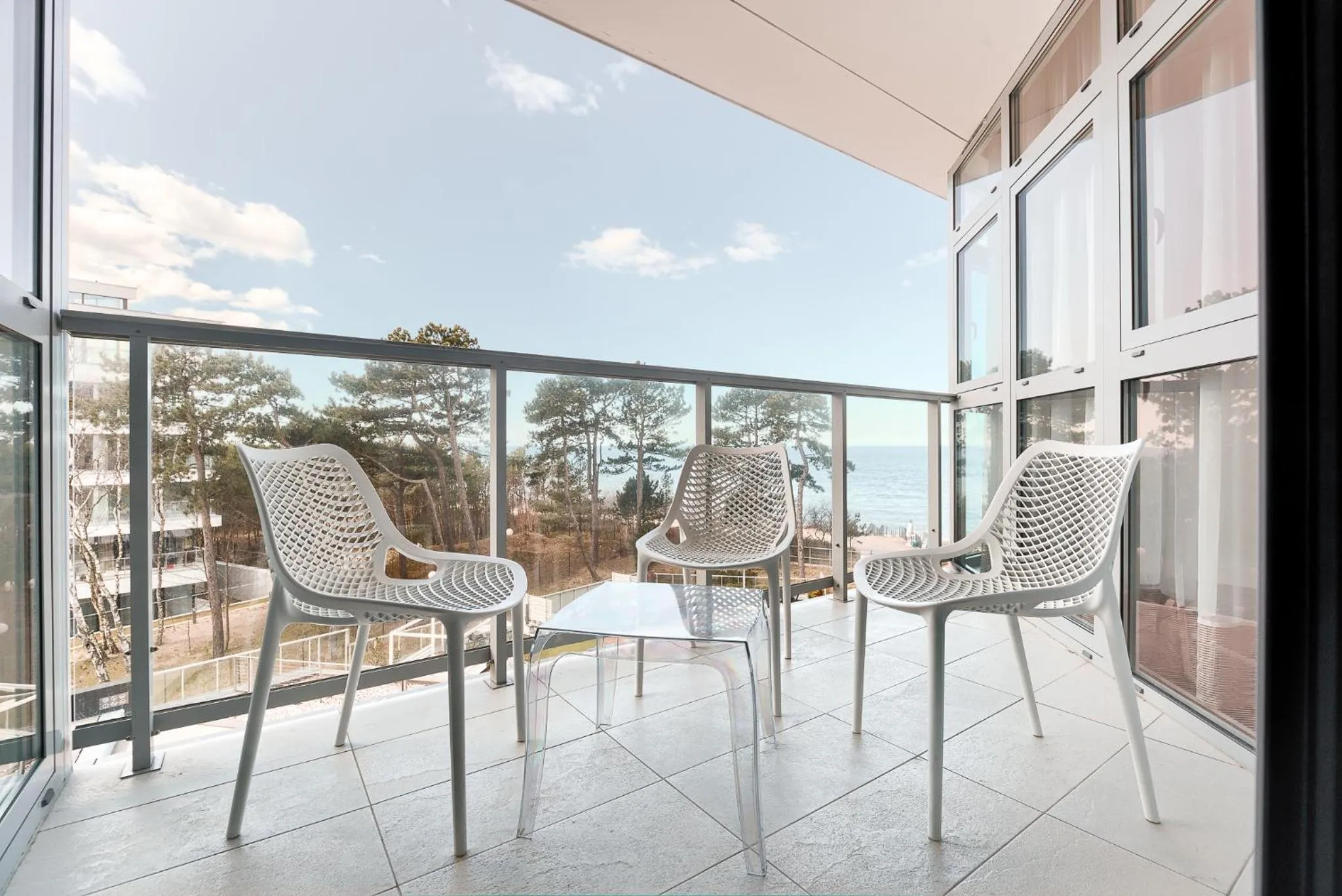 Patio in Dune Resort Mielno - A