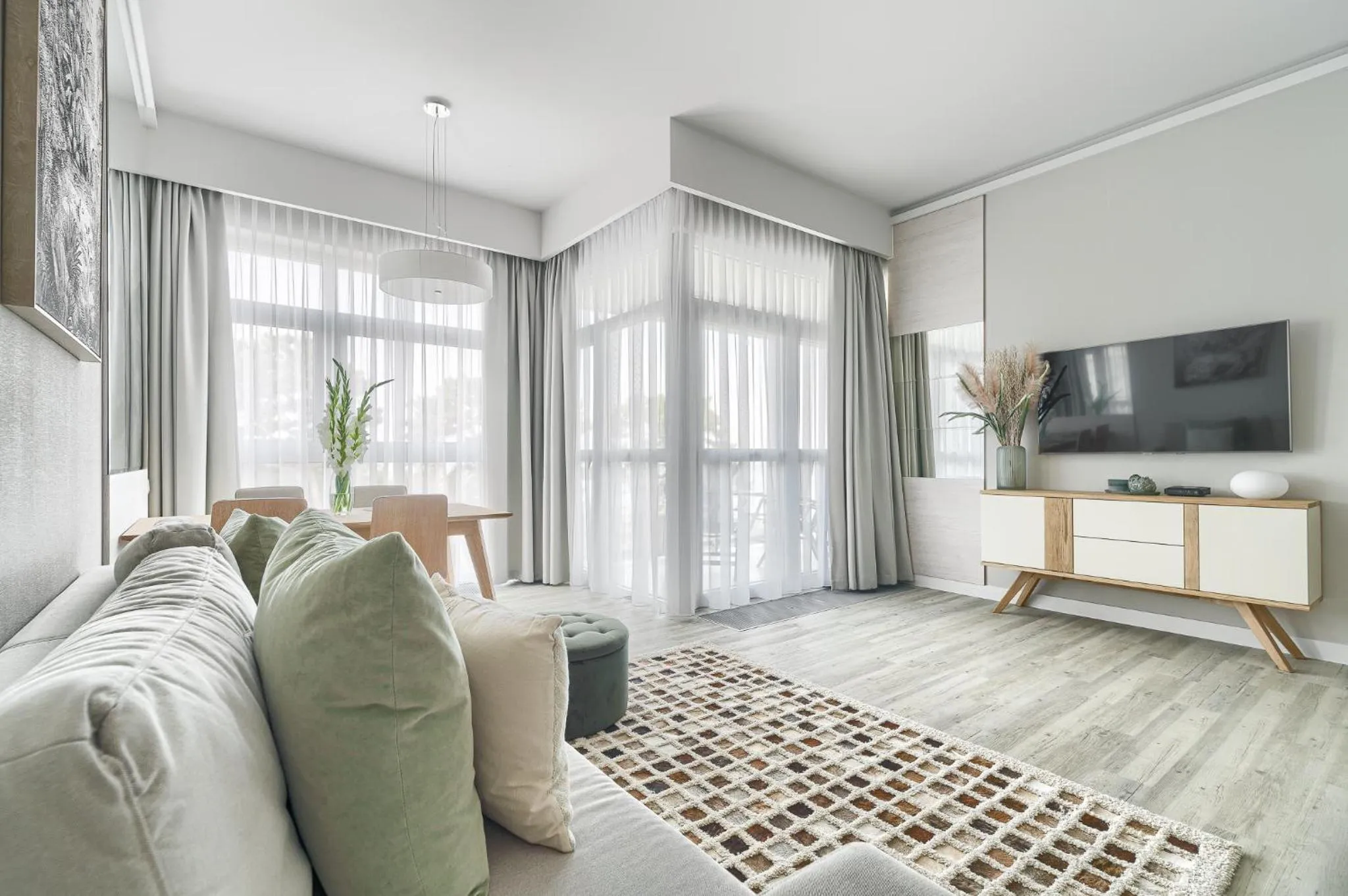 Communal lounge/ TV room in Dune Resort Mielno - A