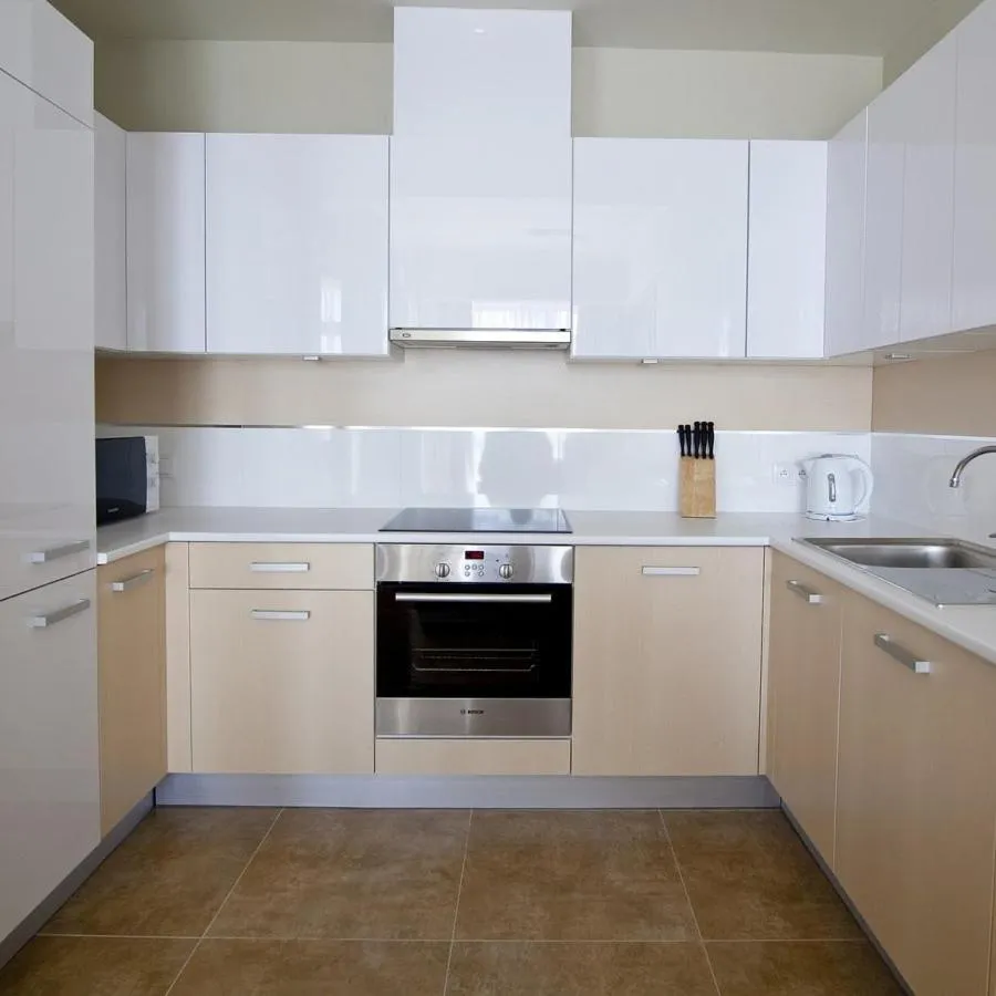 Kitchen or kitchenette in Dune Resort Mielno - A