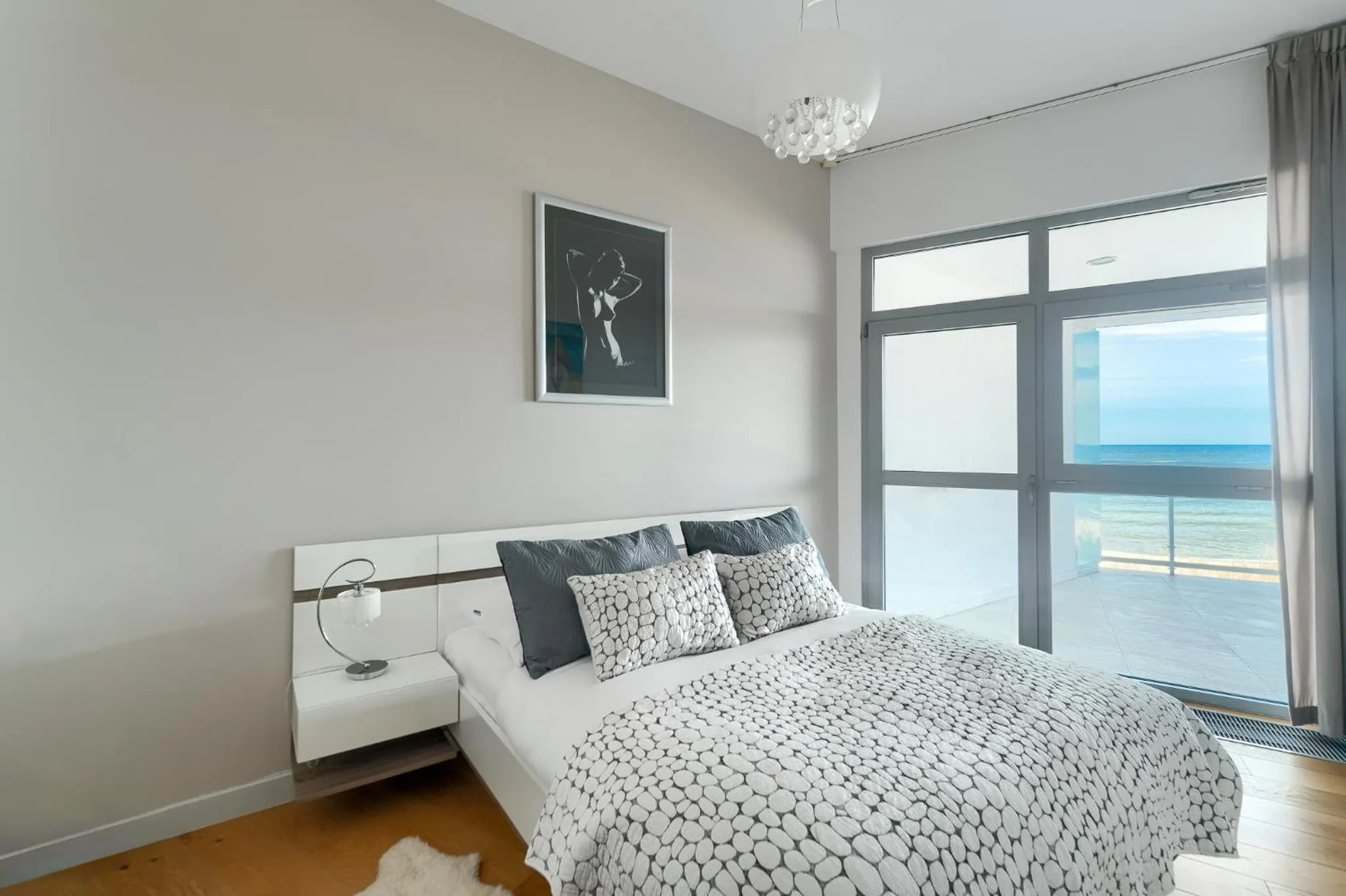 Bed in Dune Resort Mielno - A