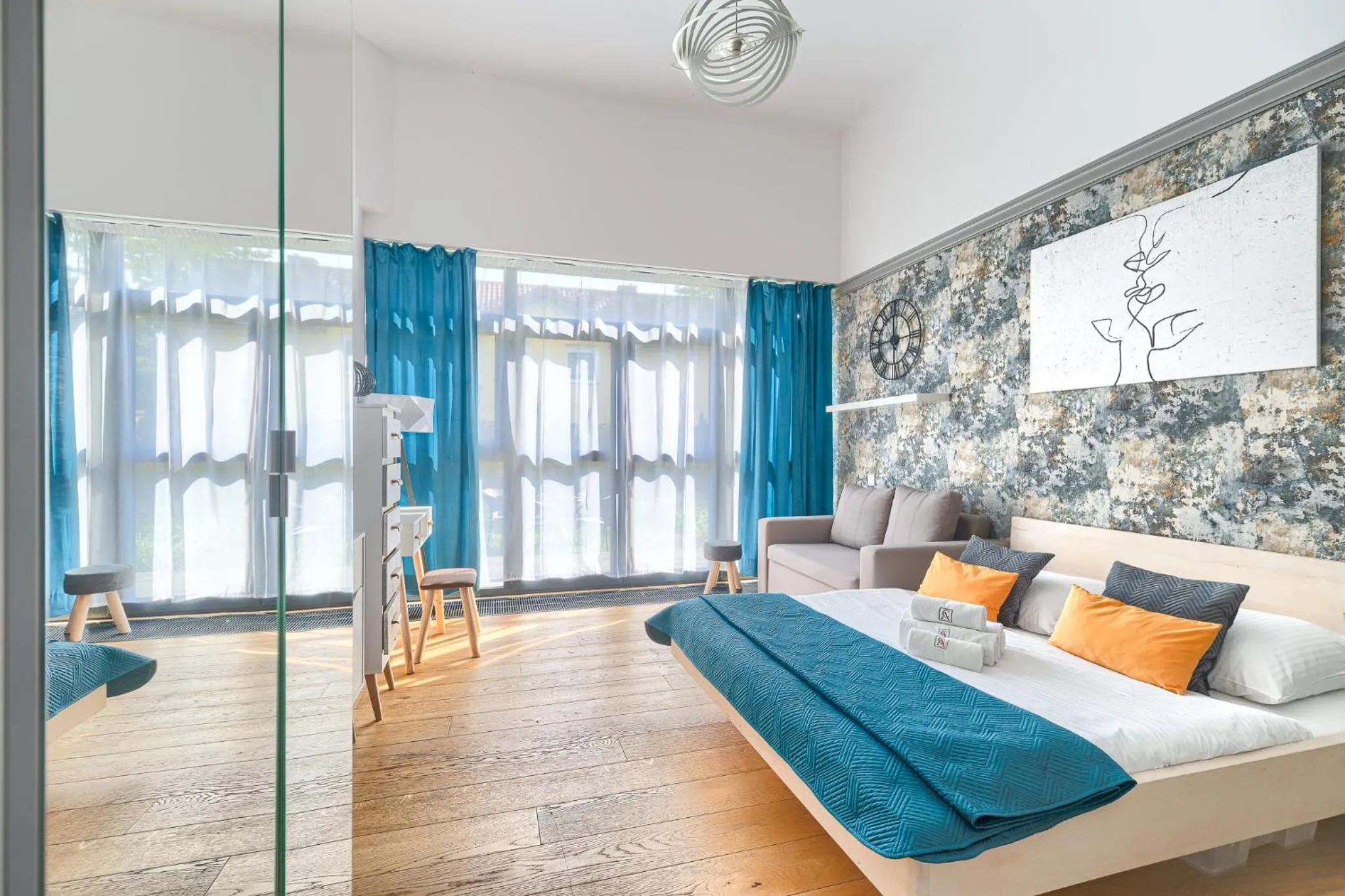 Bed in Dune Resort Mielno - A