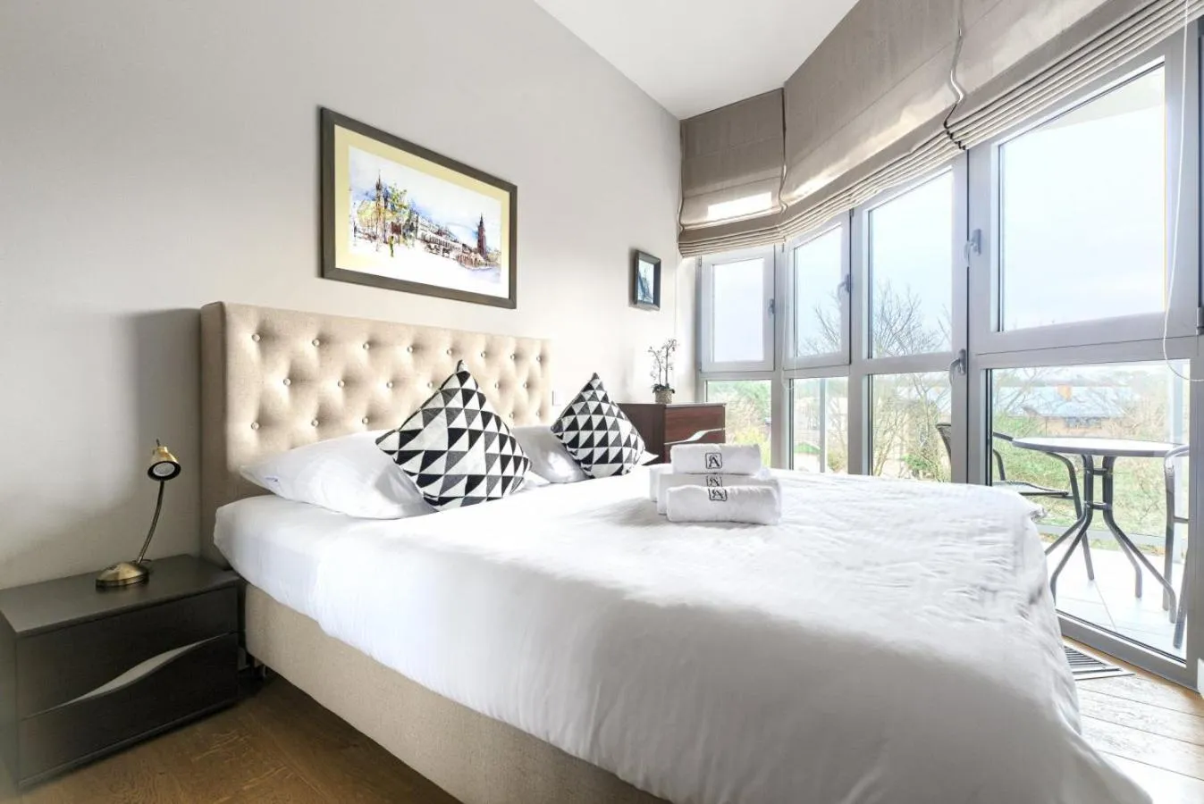 Bed in Dune Resort Mielno - A