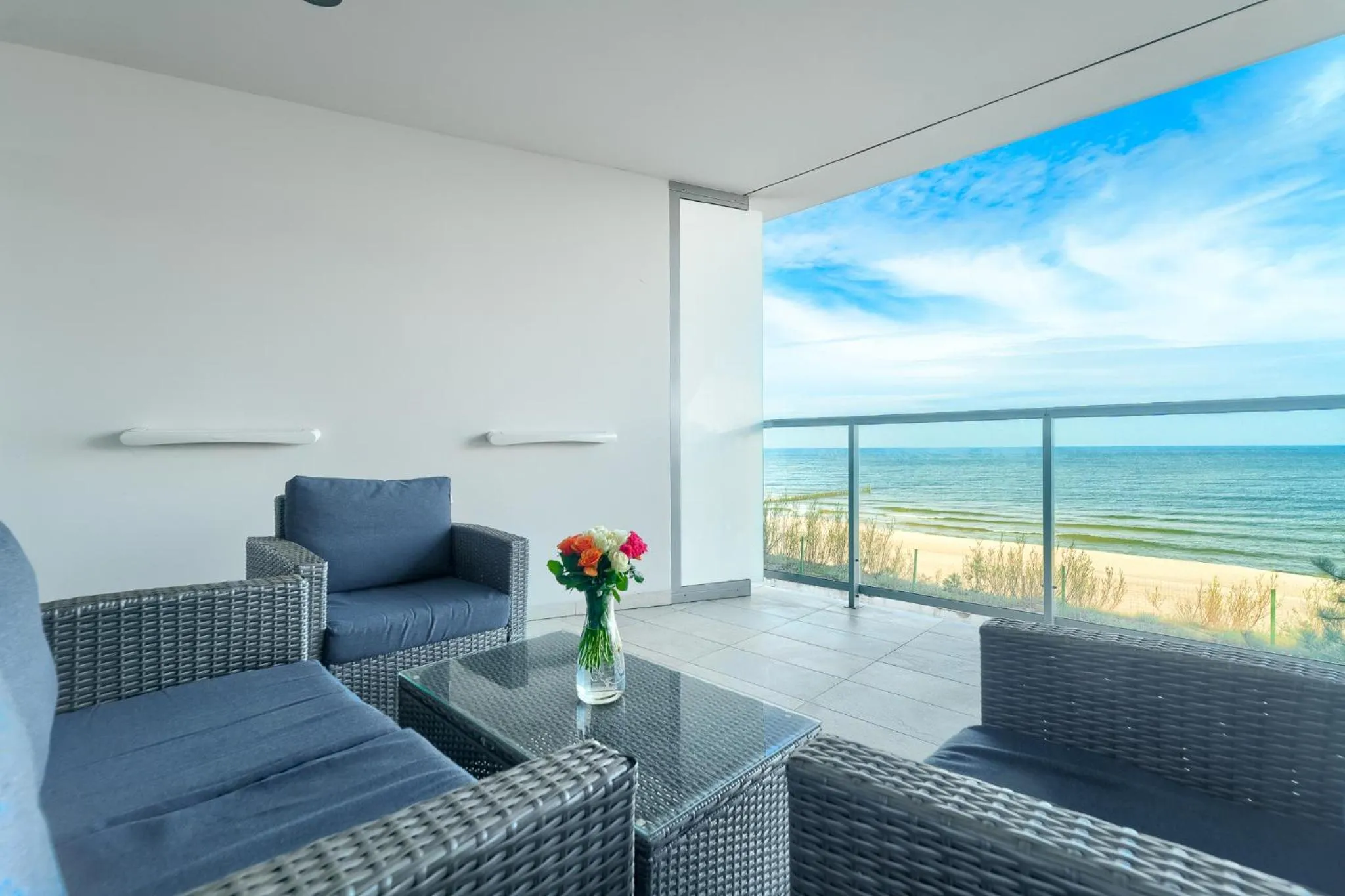 Patio in Dune Resort Mielno - A