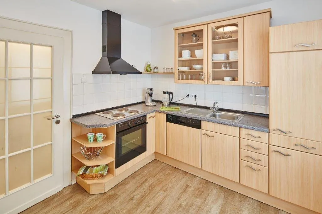 Kitchen or kitchenette in Hotel zur Post