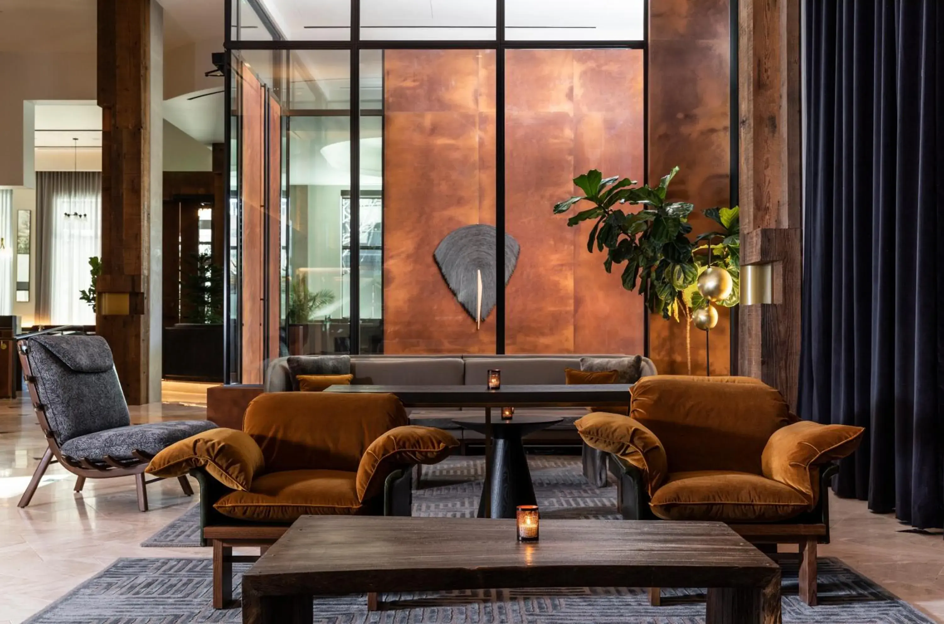 Lobby or reception in Thompson Denver, by Hyatt Lobby or reception in Thompson Denver, by Hyatt