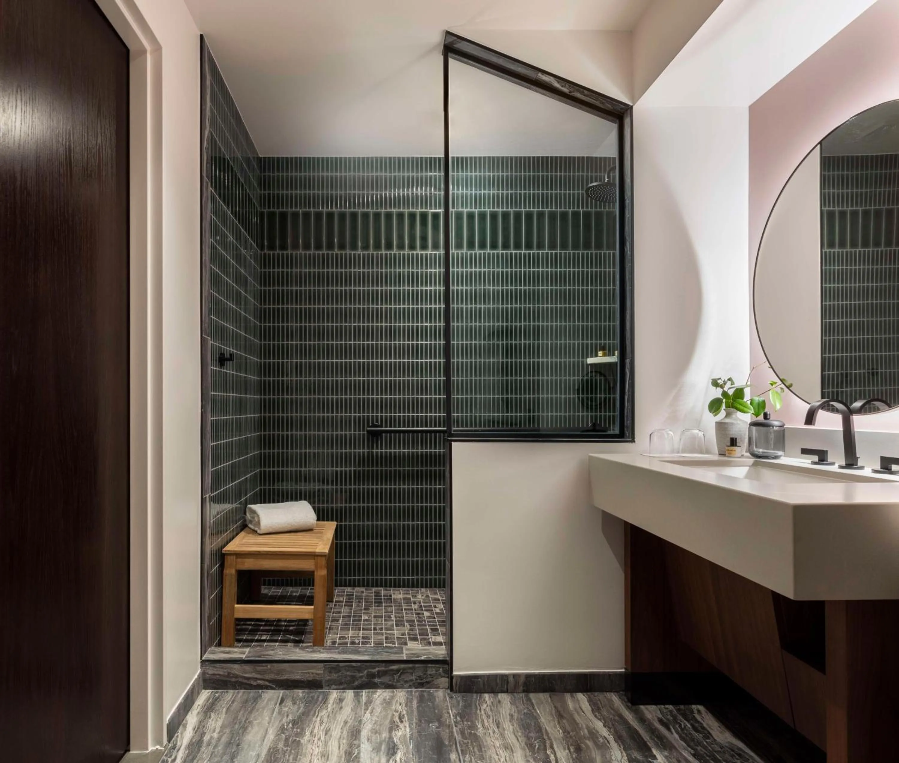 Bathroom in Thompson Denver, by Hyatt