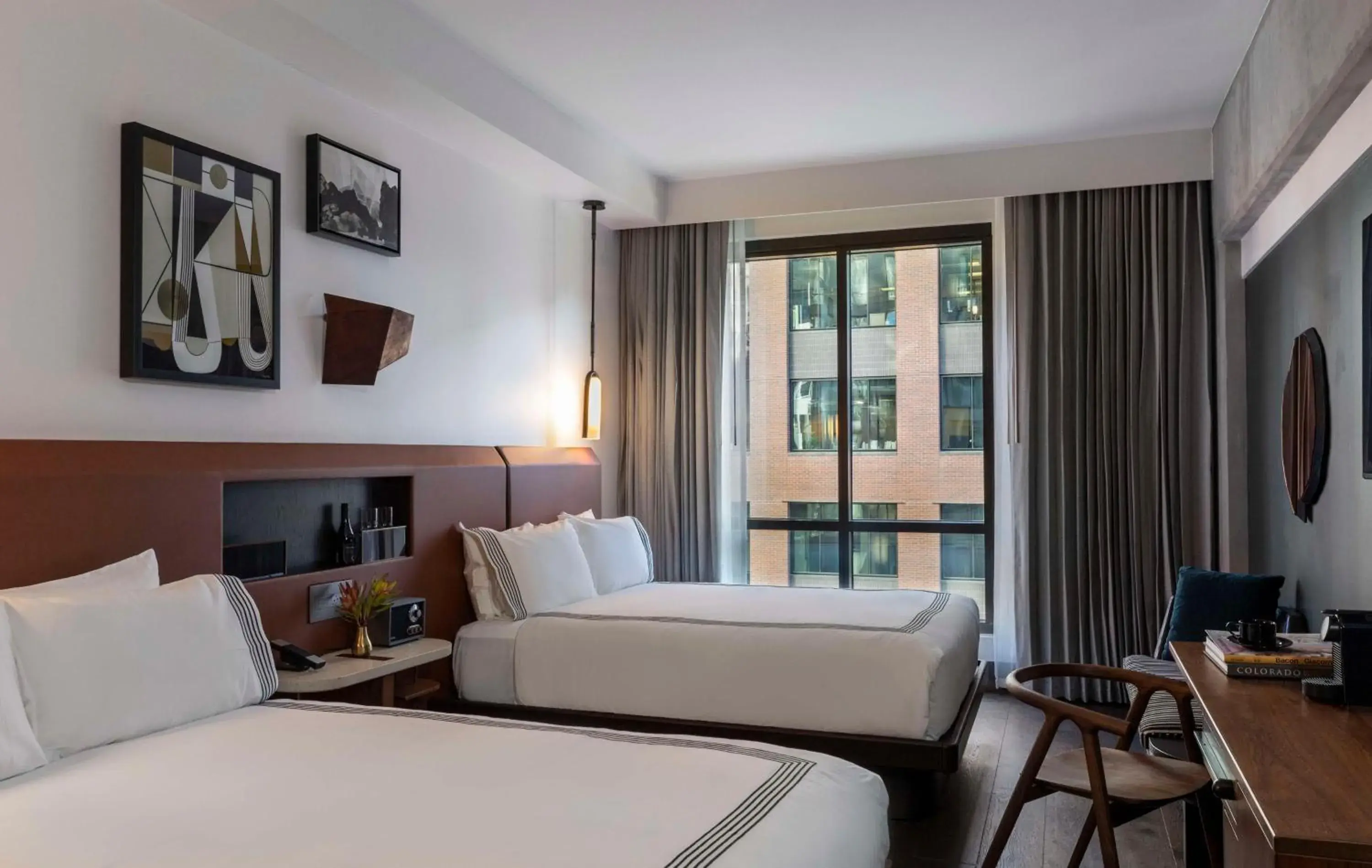 Bedroom, Bed in Thompson Denver, by Hyatt Bedroom, Bed in Thompson Denver, by Hyatt
