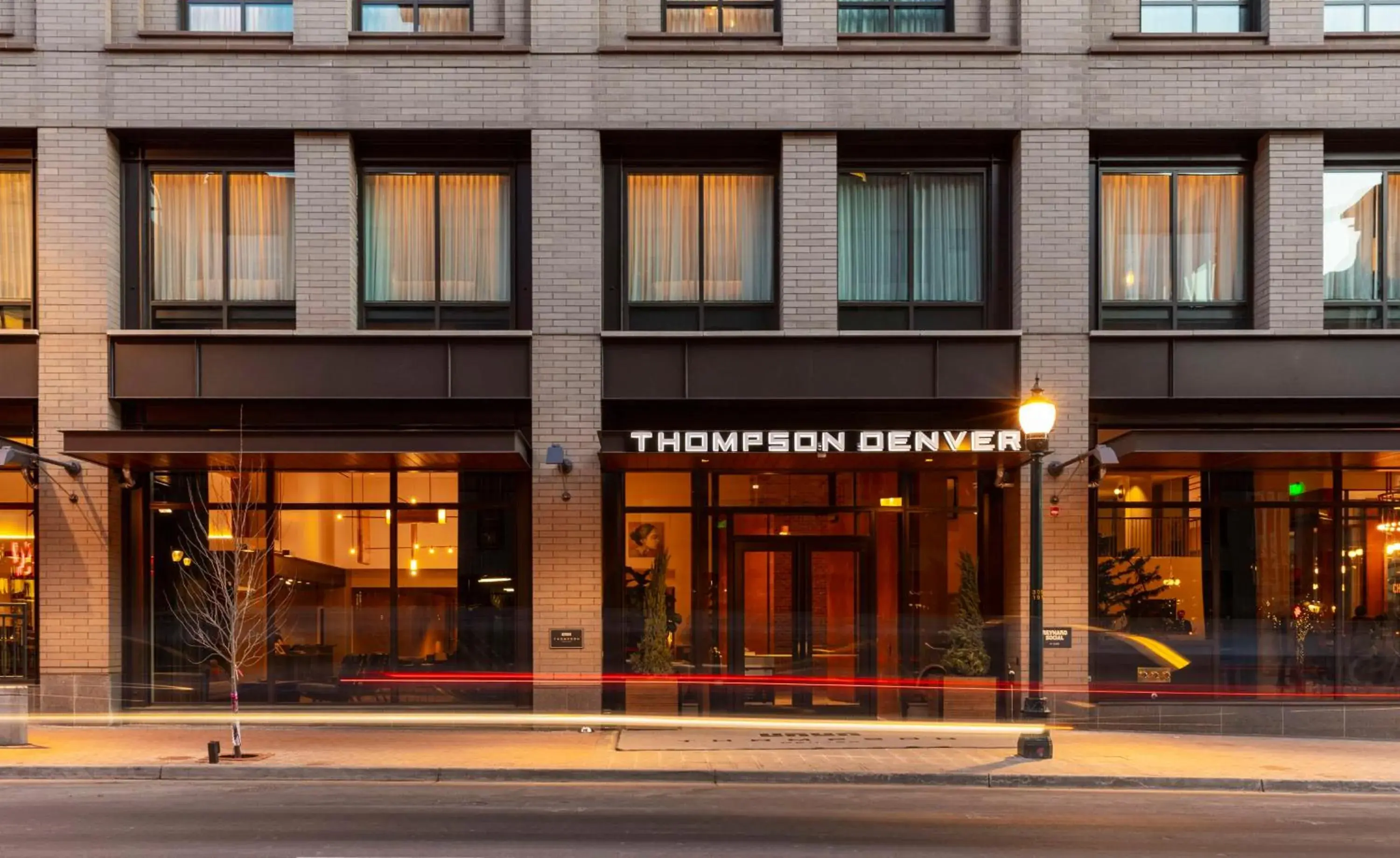 Property building in Thompson Denver, by Hyatt Property building in Thompson Denver, by Hyatt