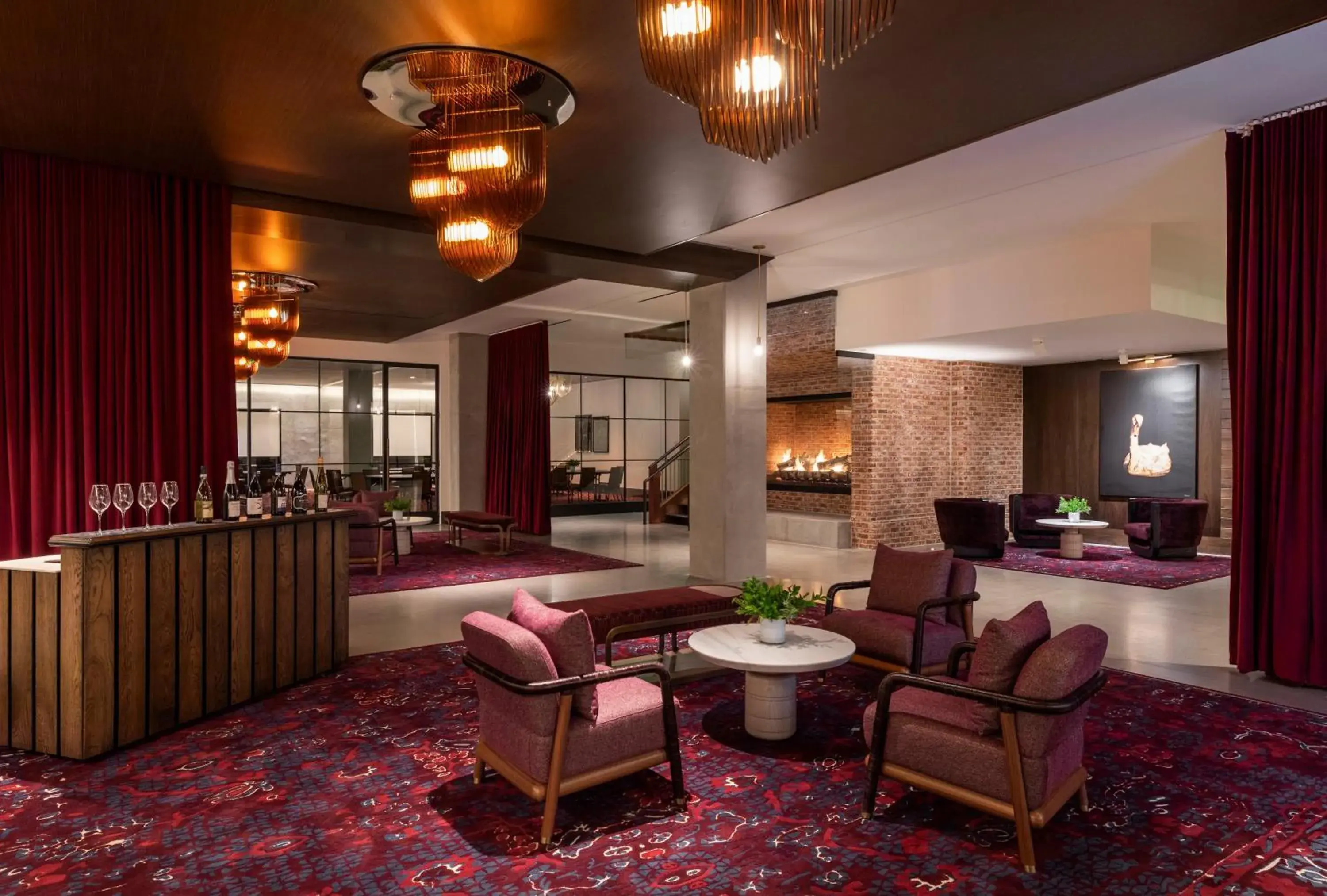 Lounge or bar in Thompson Denver, by Hyatt Lounge or bar in Thompson Denver, by Hyatt