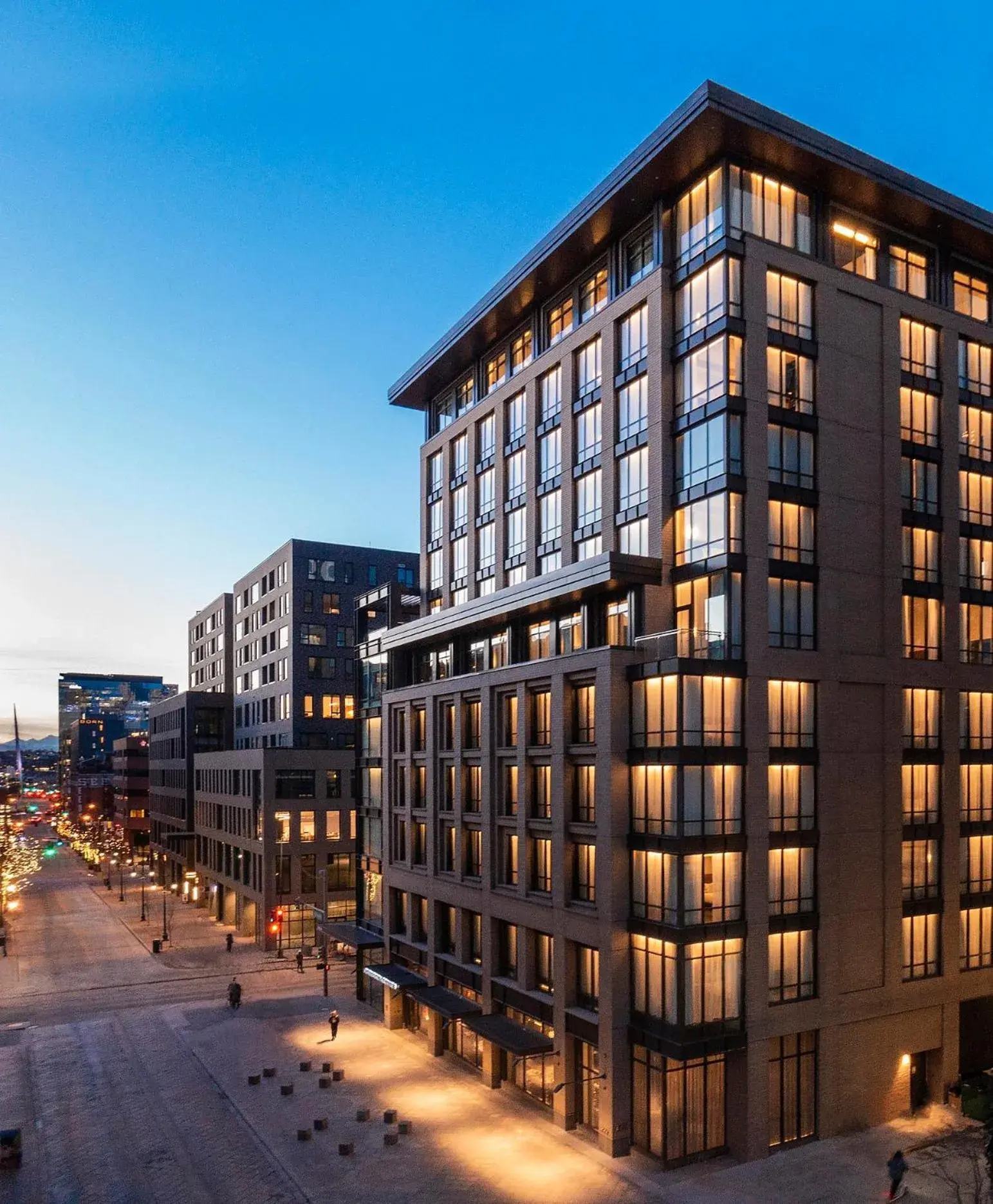 Property building in Thompson Denver, by Hyatt Property building in Thompson Denver, by Hyatt
