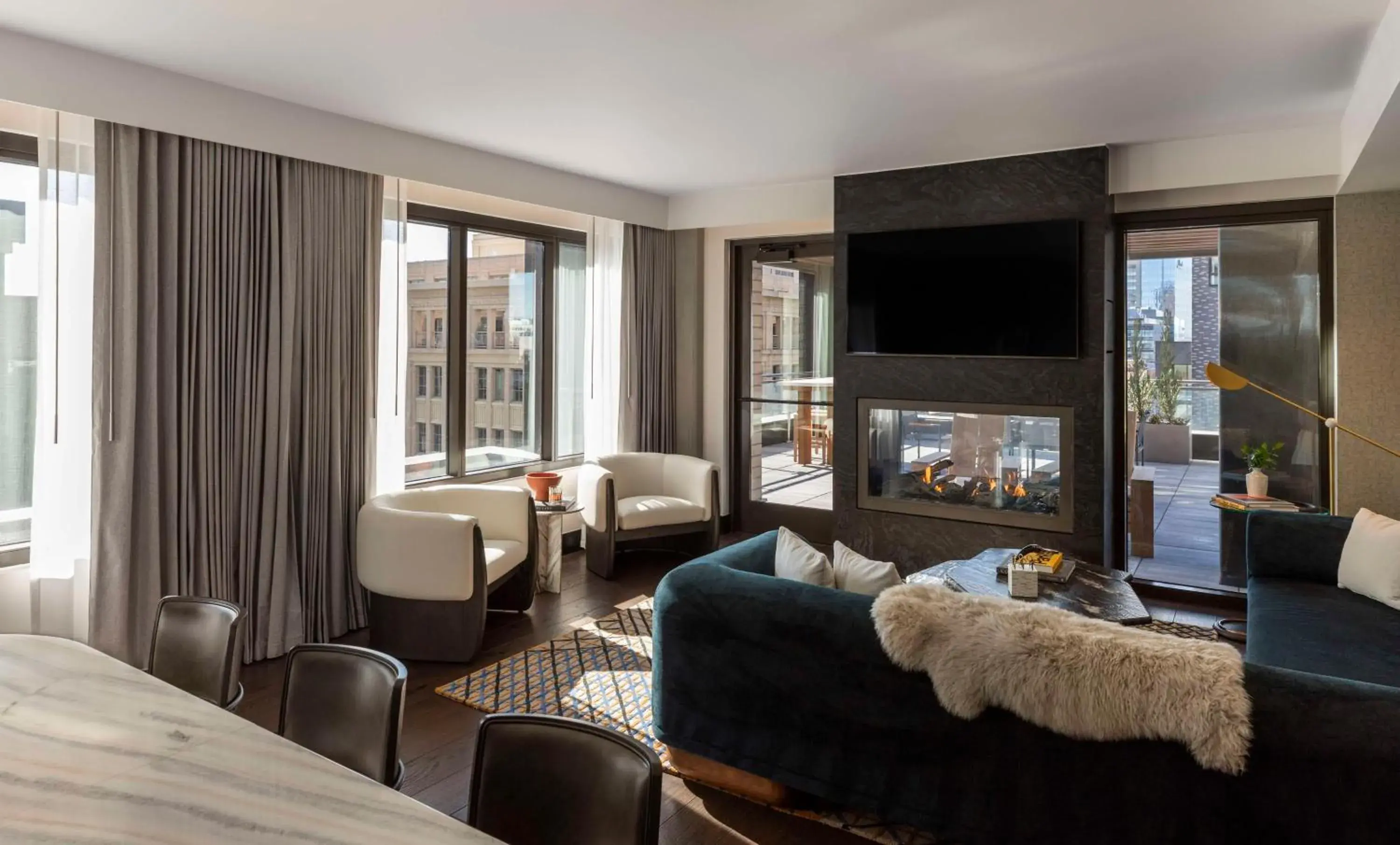 Photo of the whole room, Bed in Thompson Denver, by Hyatt Photo of the whole room, Bed in Thompson Denver, by Hyatt