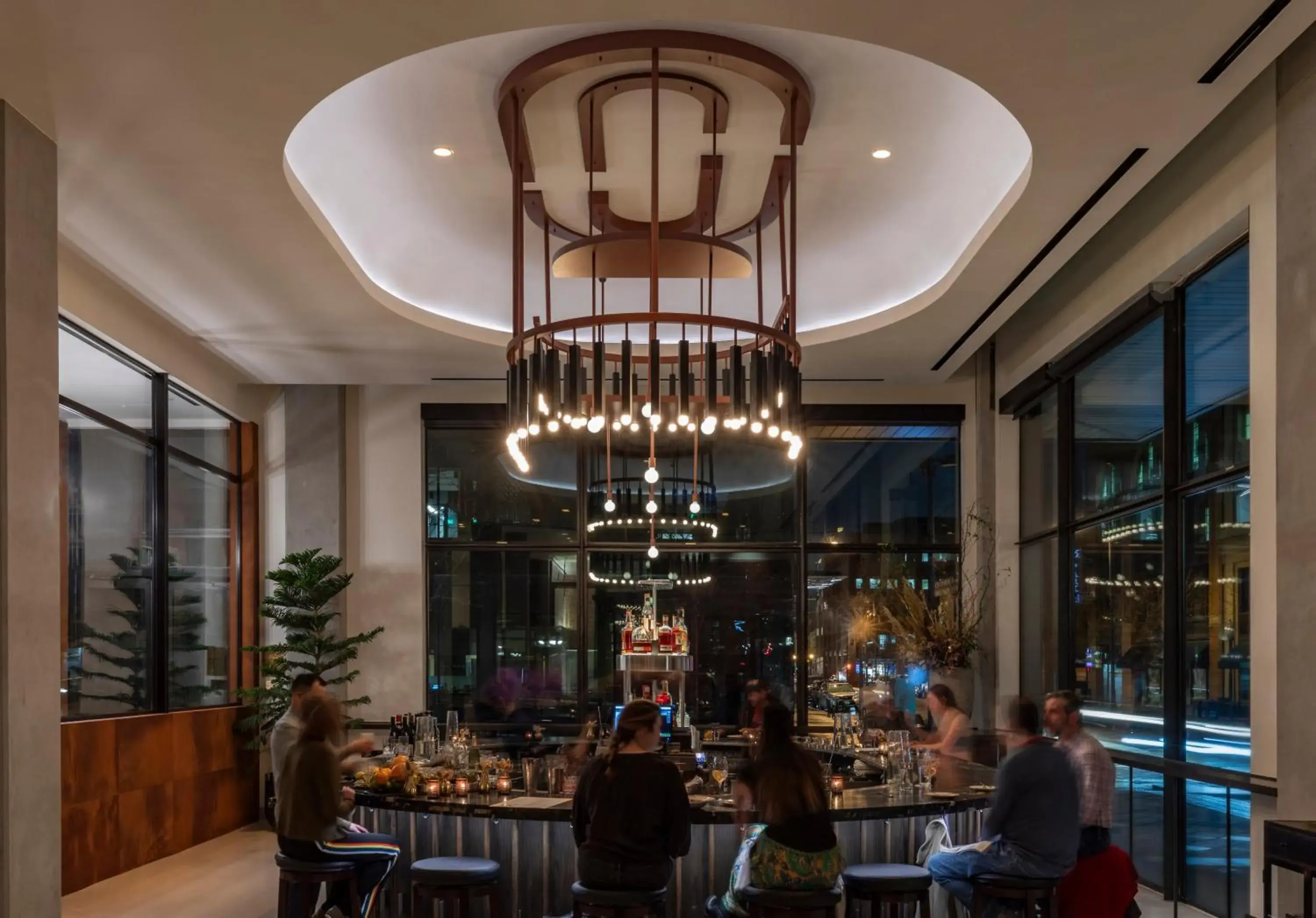 Lounge or bar in Thompson Denver, by Hyatt Lounge or bar in Thompson Denver, by Hyatt
