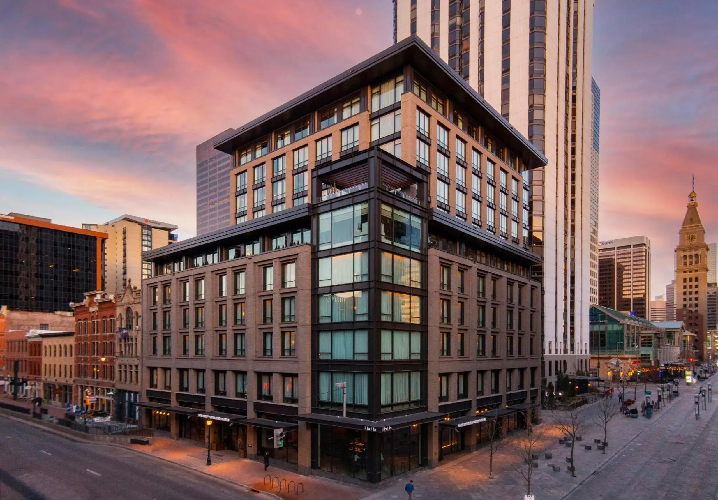 Property building in Thompson Denver, by Hyatt Property building in Thompson Denver, by Hyatt
