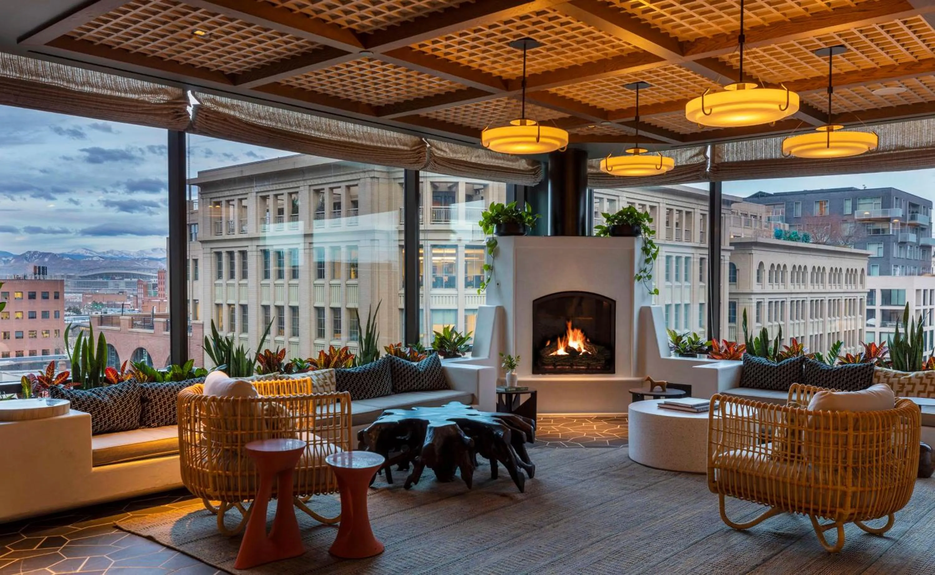 Lounge or bar in Thompson Denver, by Hyatt