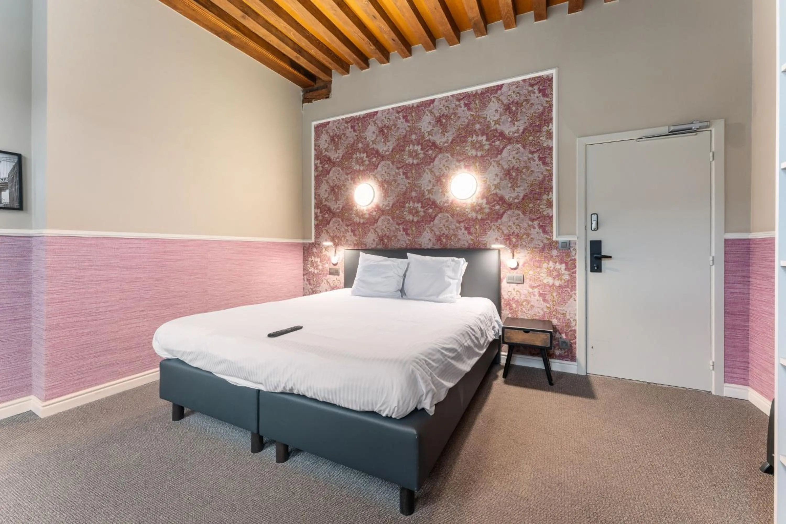 Bed in Hotel karel de stoute