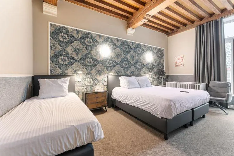 Bed in Hotel karel de stoute