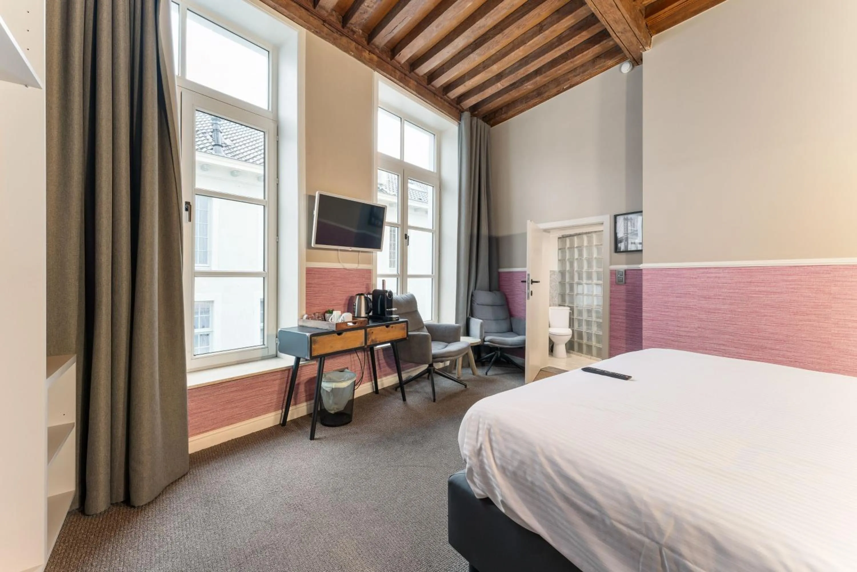 Bed in Hotel karel de stoute