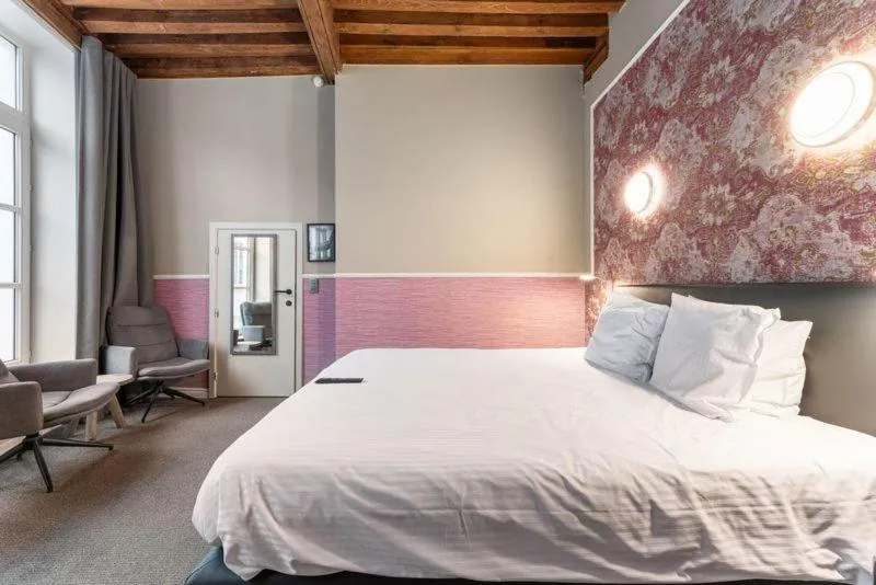 Bed in Hotel karel de stoute