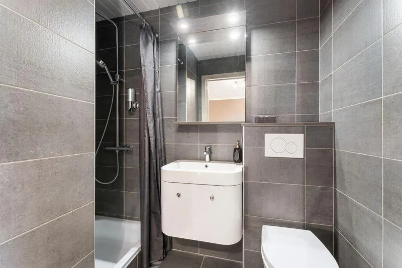 Shower in Hotel karel de stoute