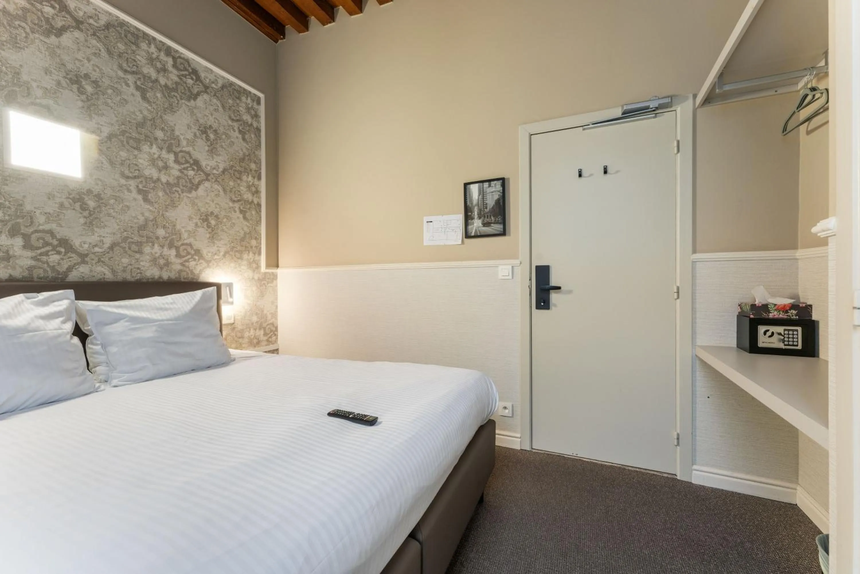 Bed in Hotel karel de stoute