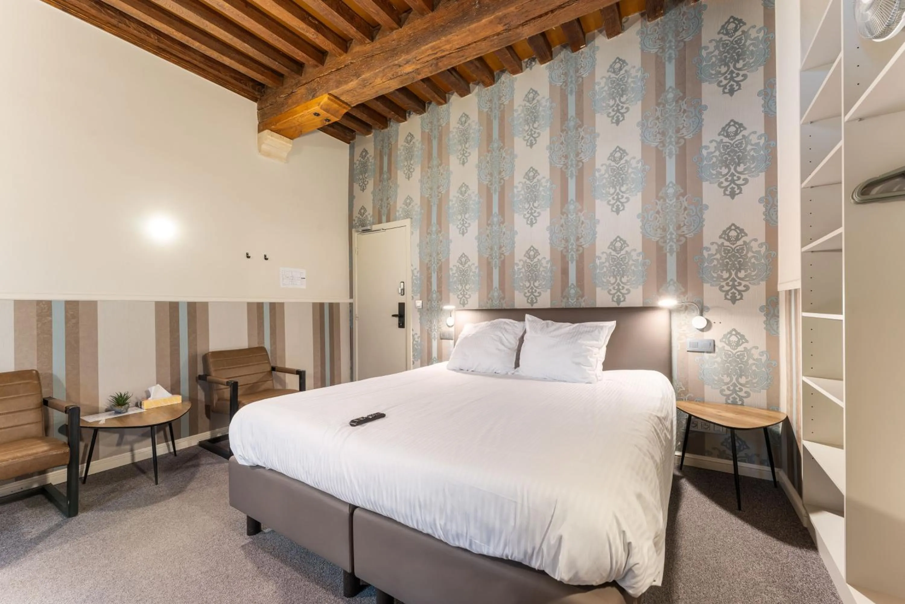 Bed in Hotel karel de stoute