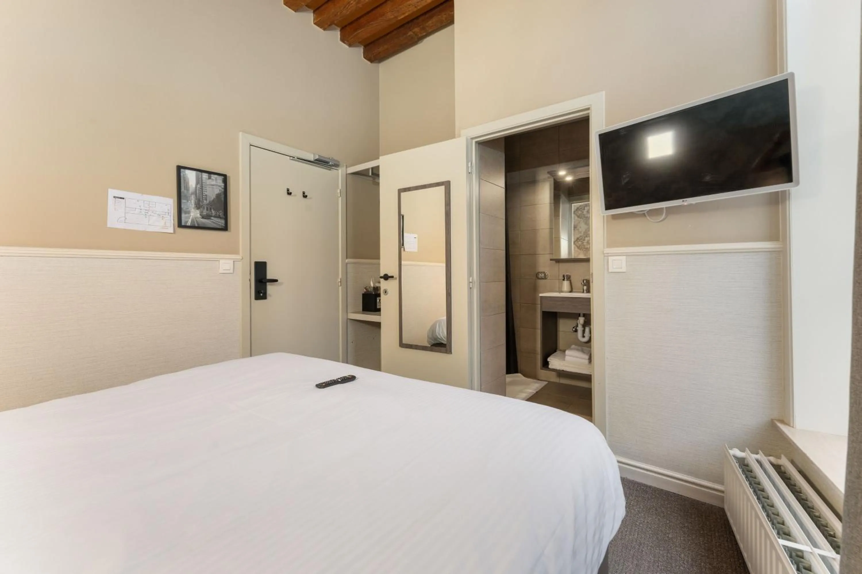 Bed in Hotel karel de stoute