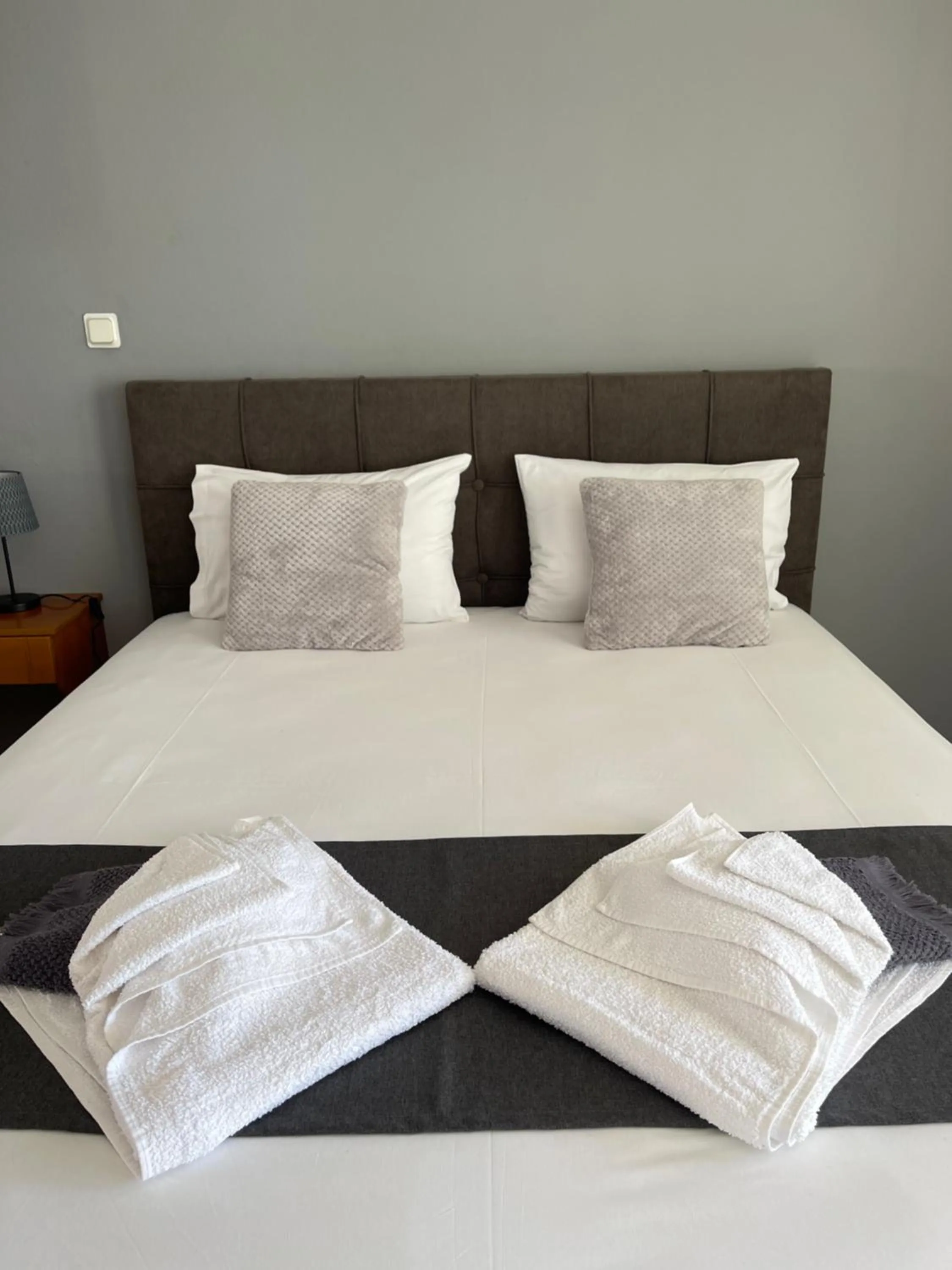 Bed in Artemis Hotel Apartments