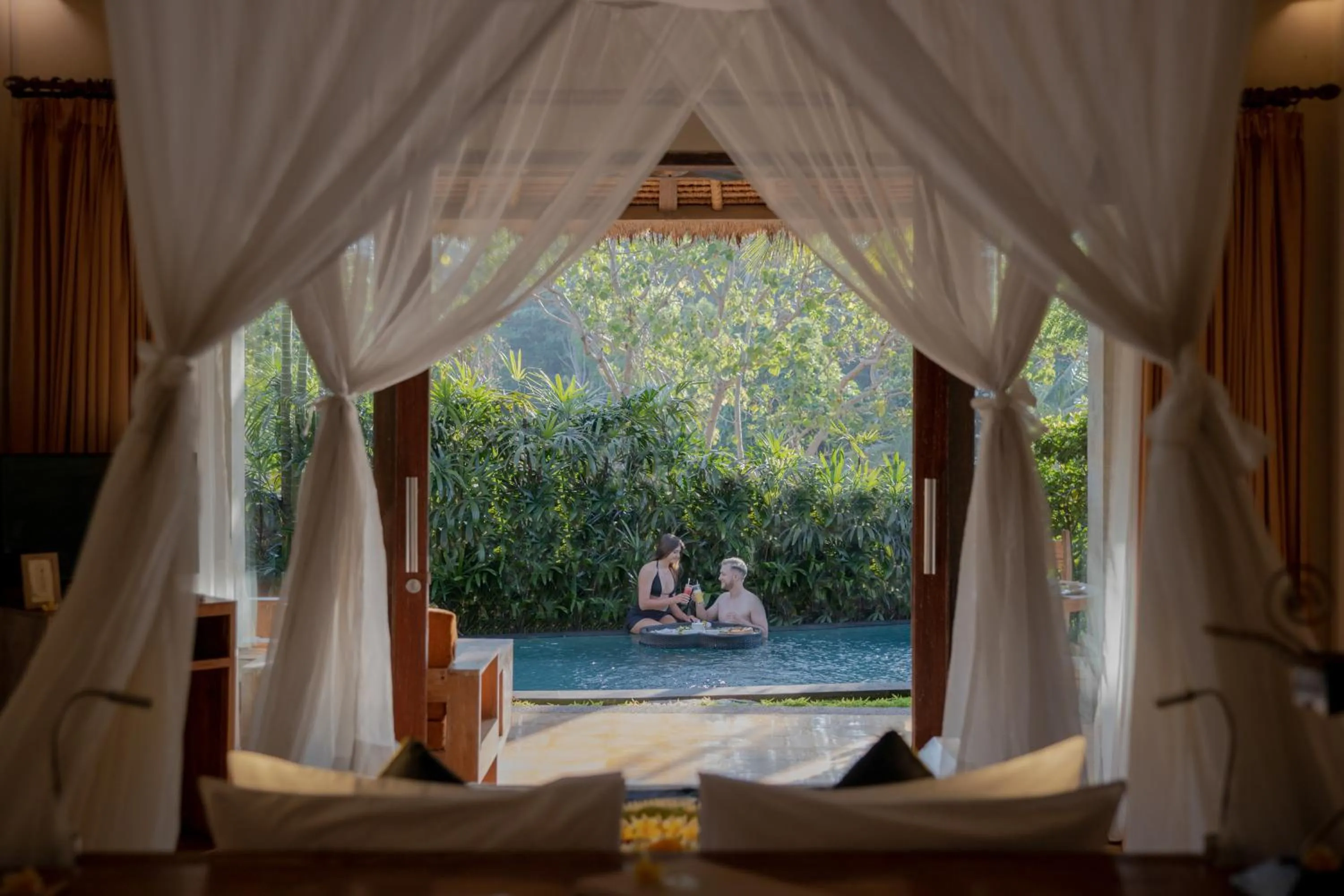 Swimming pool in The Sankara Resort & Spa