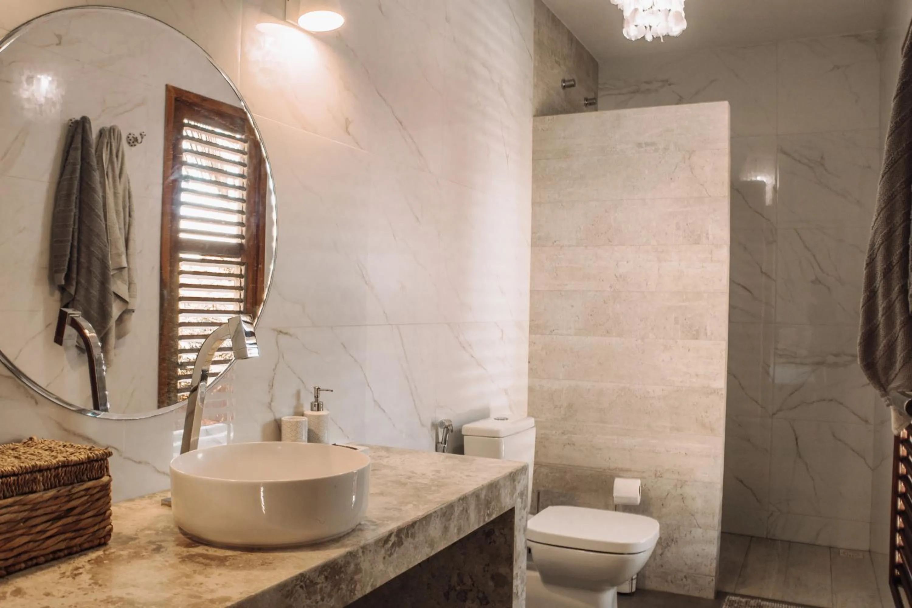 Bathroom in Dolce Vita Guest House