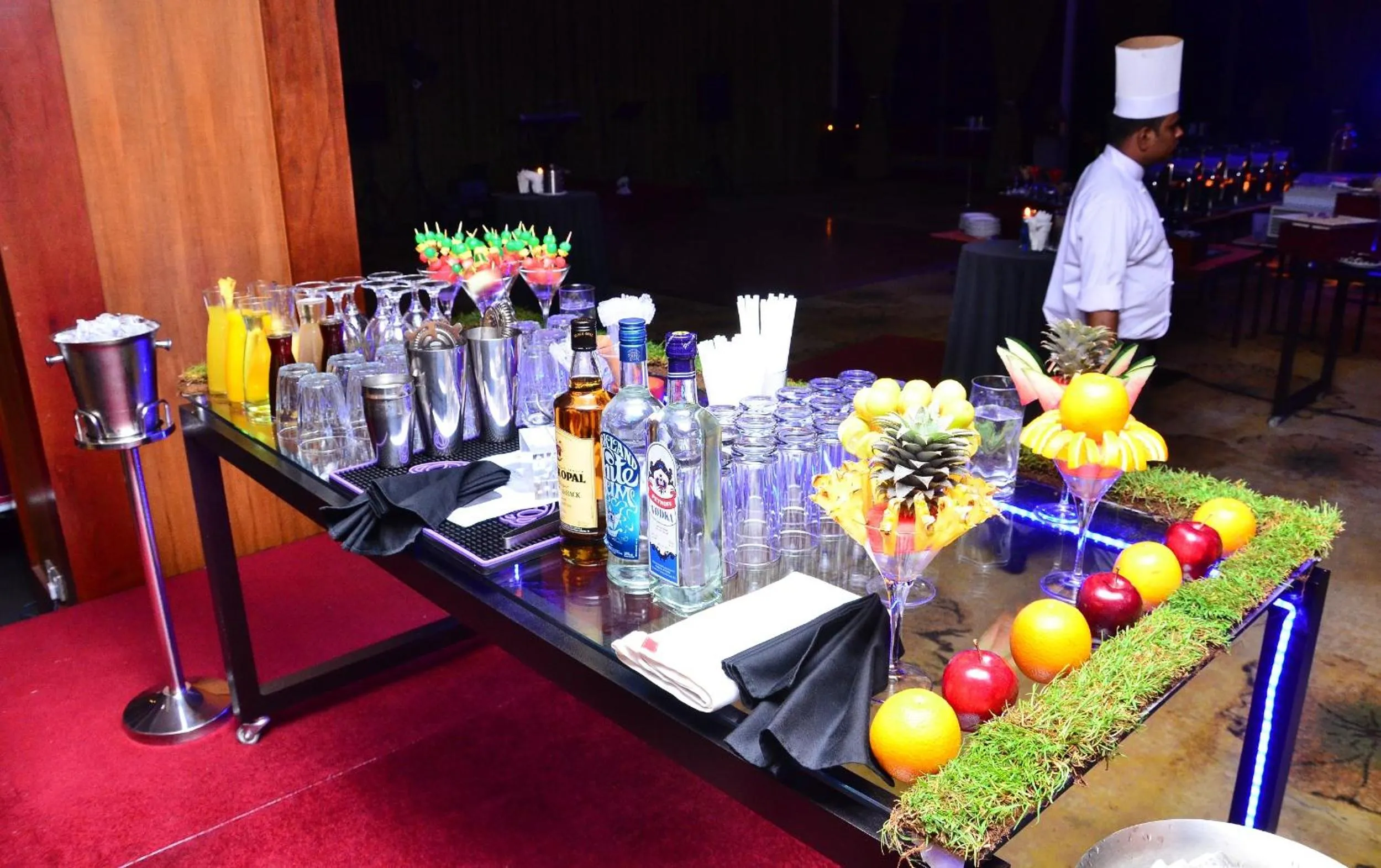 Alcoholic drinks in Earl's Regent Hotel