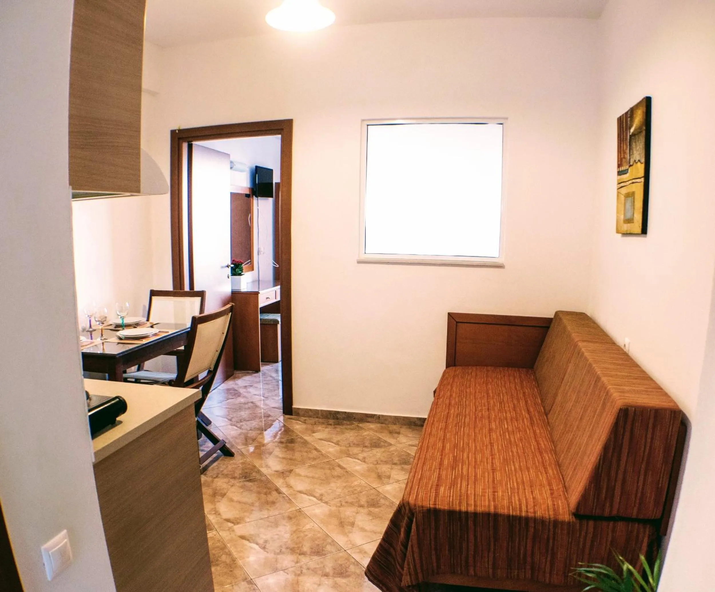 Seating area in Ippoliti Village