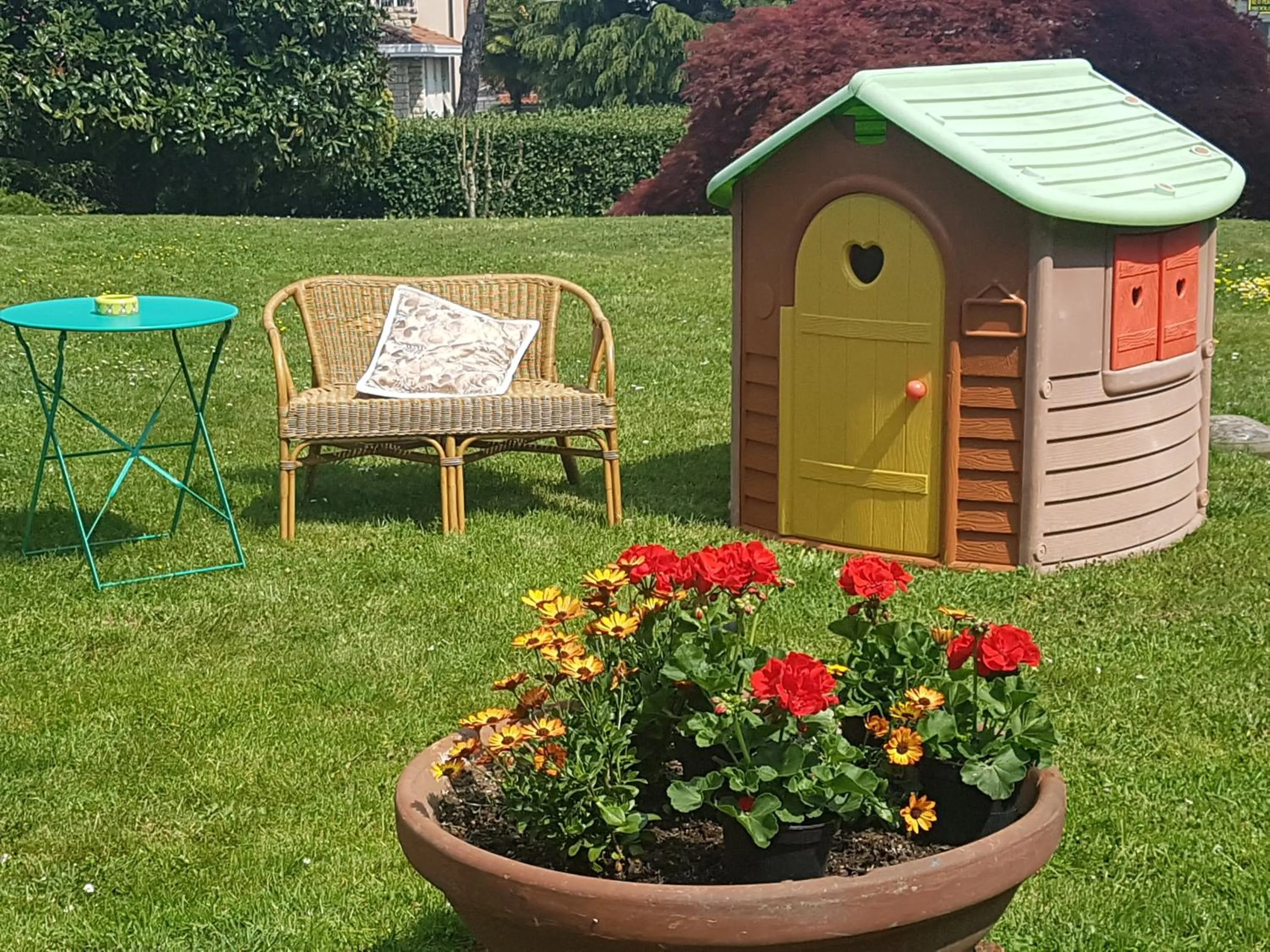 Garden in B&B Fontanella