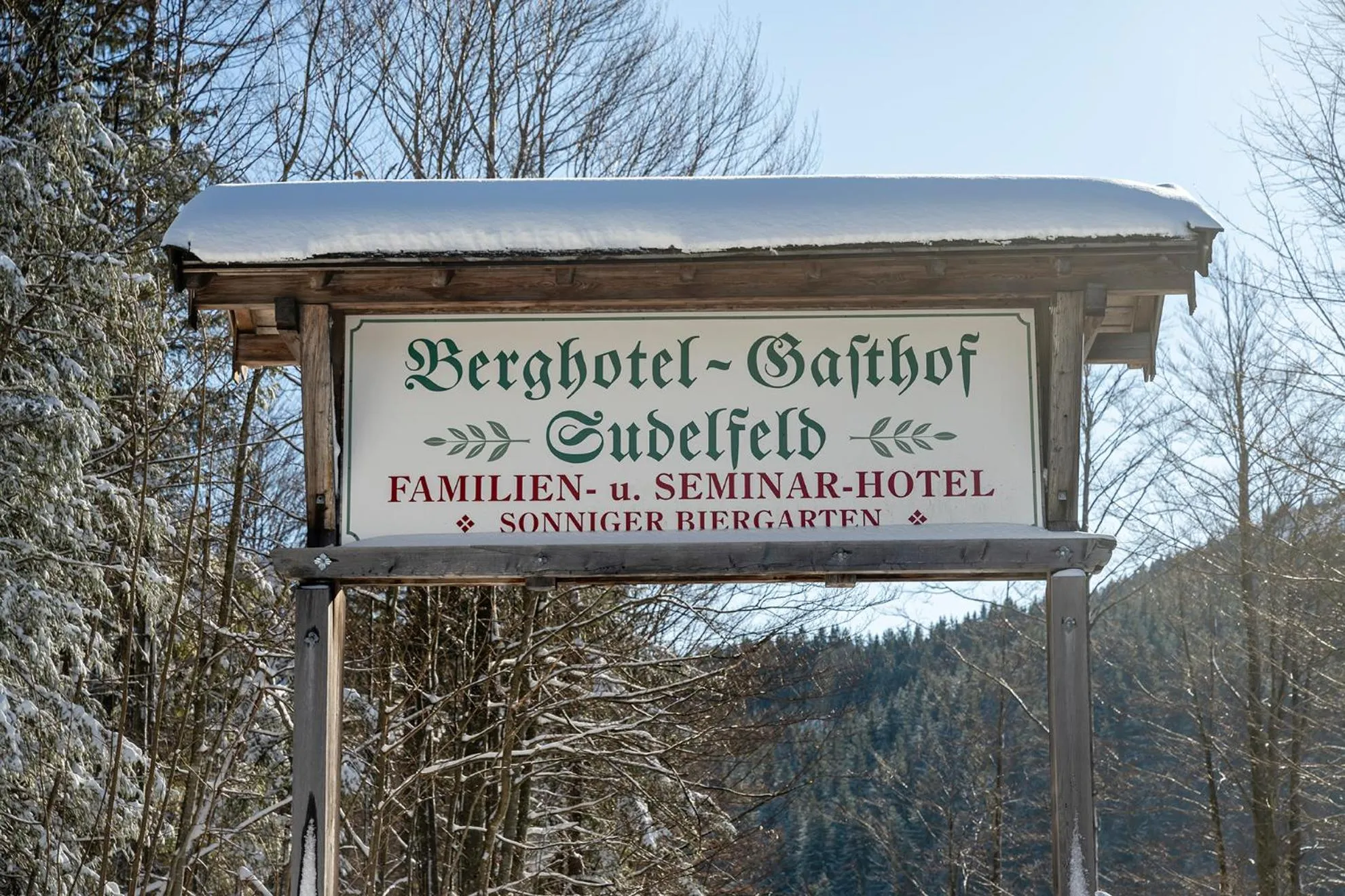 Property logo or sign in Berghotel Sudelfeld