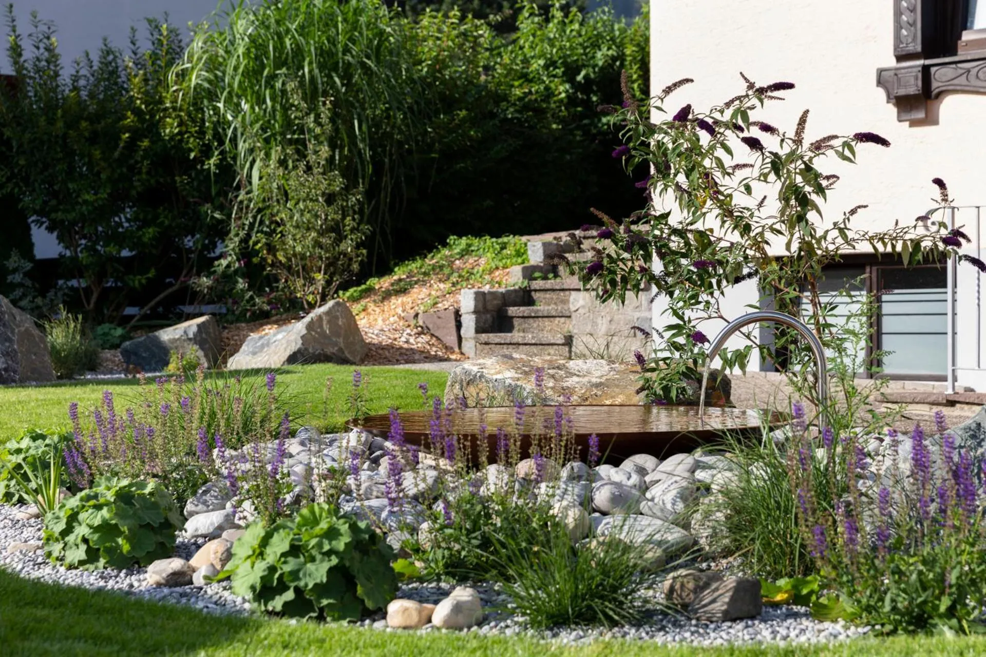 Garden in Hotel Bergidyll