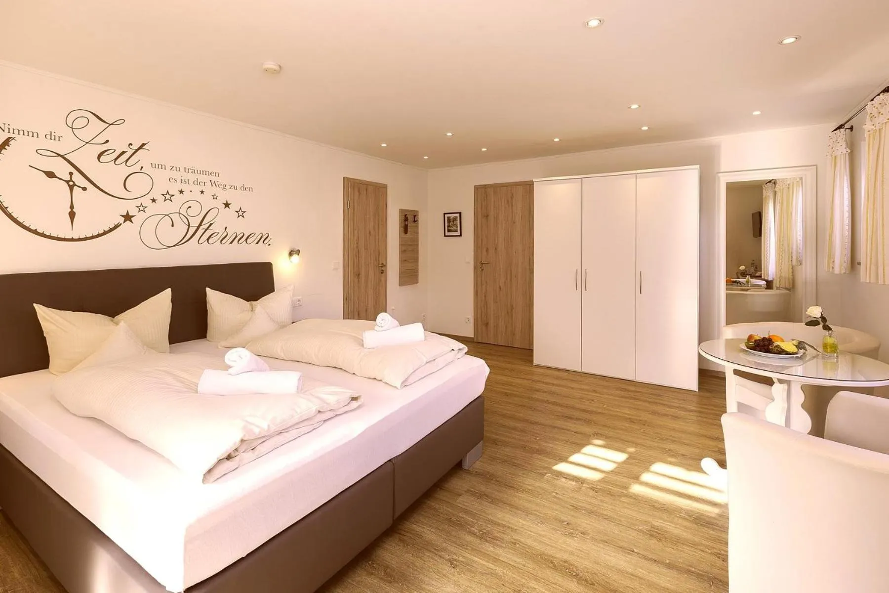 Photo of the whole room, Bed in Hotel Bergidyll