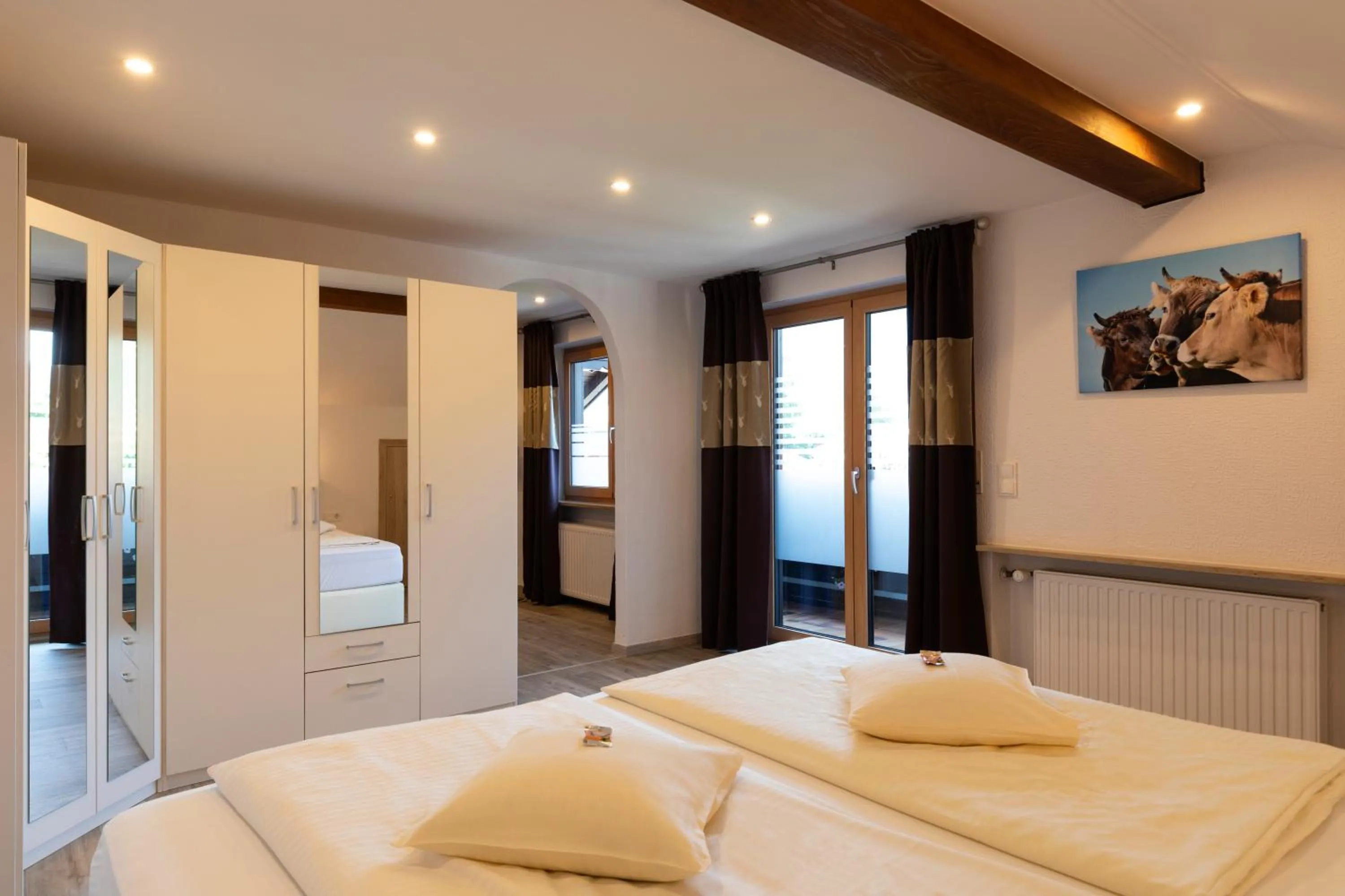 Photo of the whole room, Bed in Hotel Bergidyll