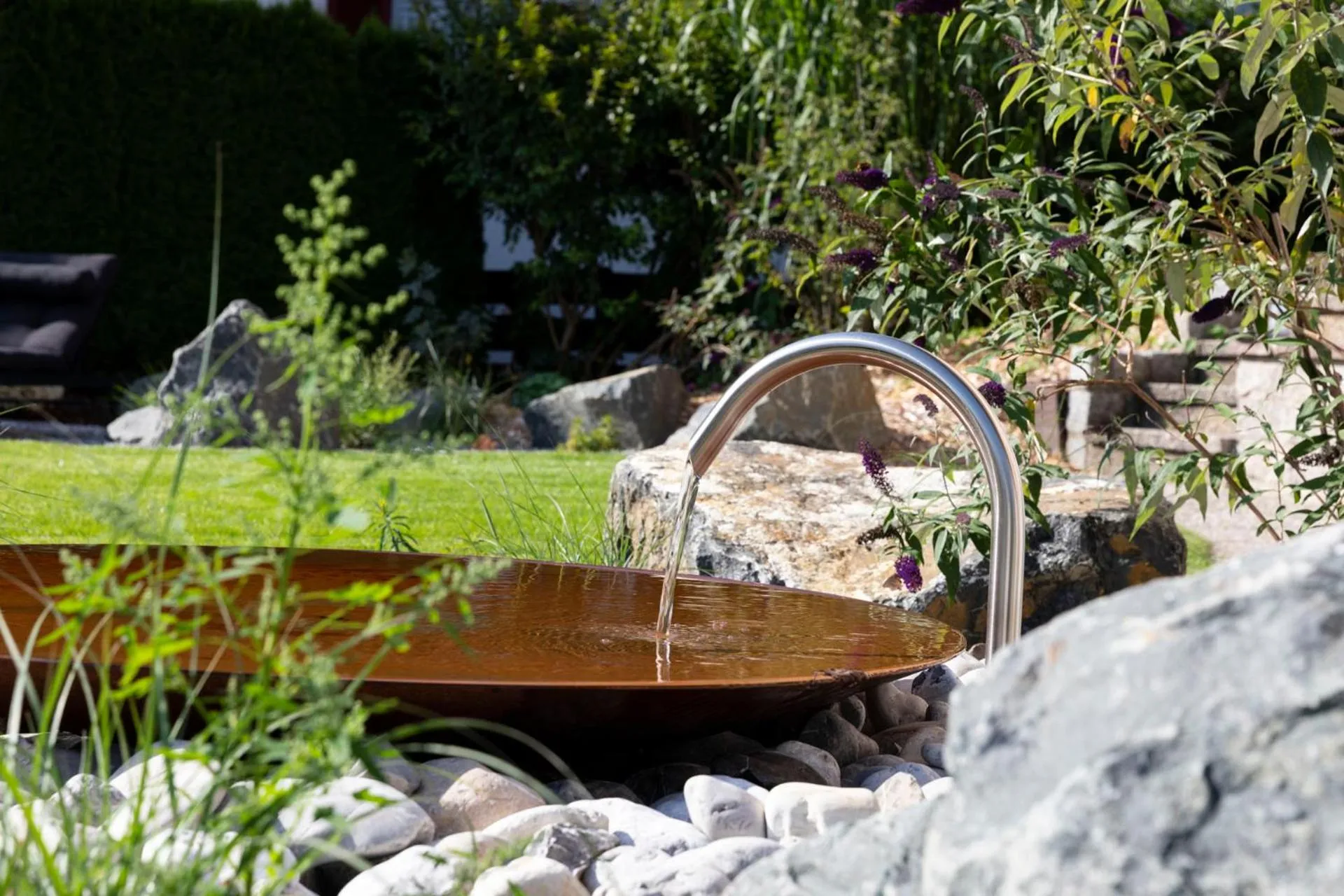 Garden in Hotel Bergidyll