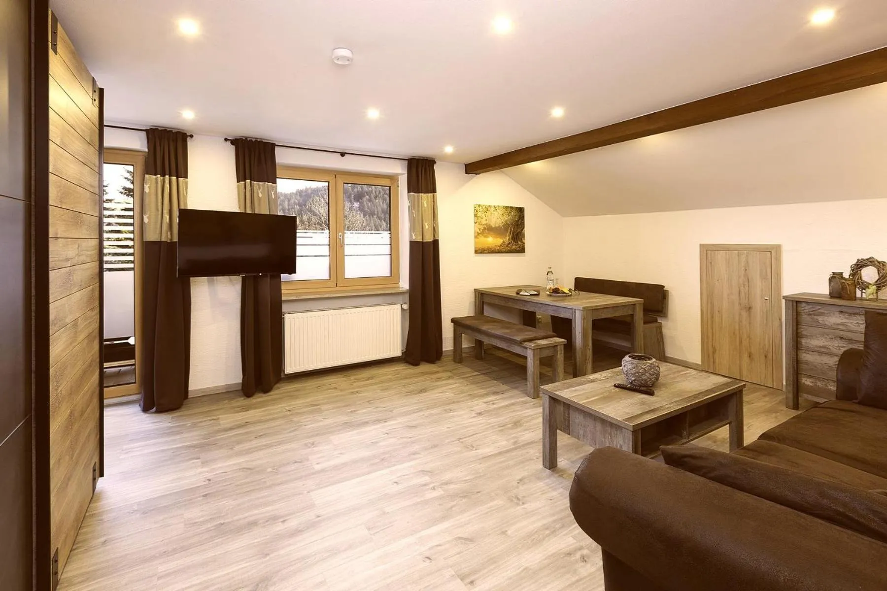 Living room in Hotel Bergidyll