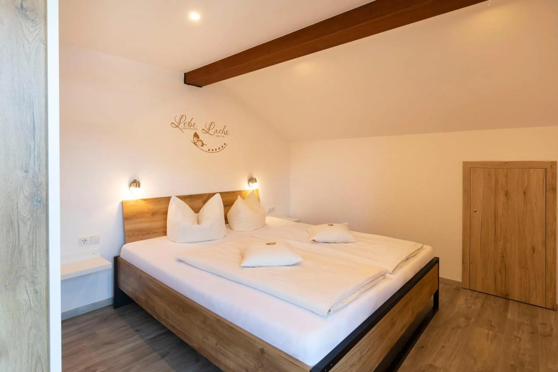 Bedroom, Bed in Hotel Bergidyll