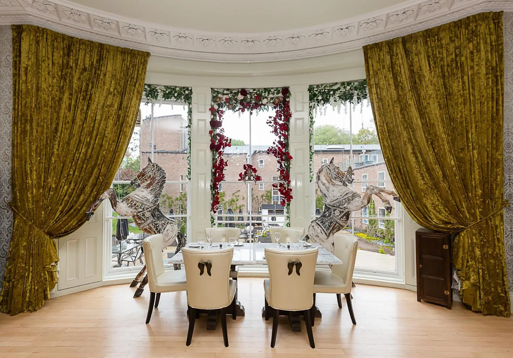 Restaurant/places to eat in RainHill Hall Hotel