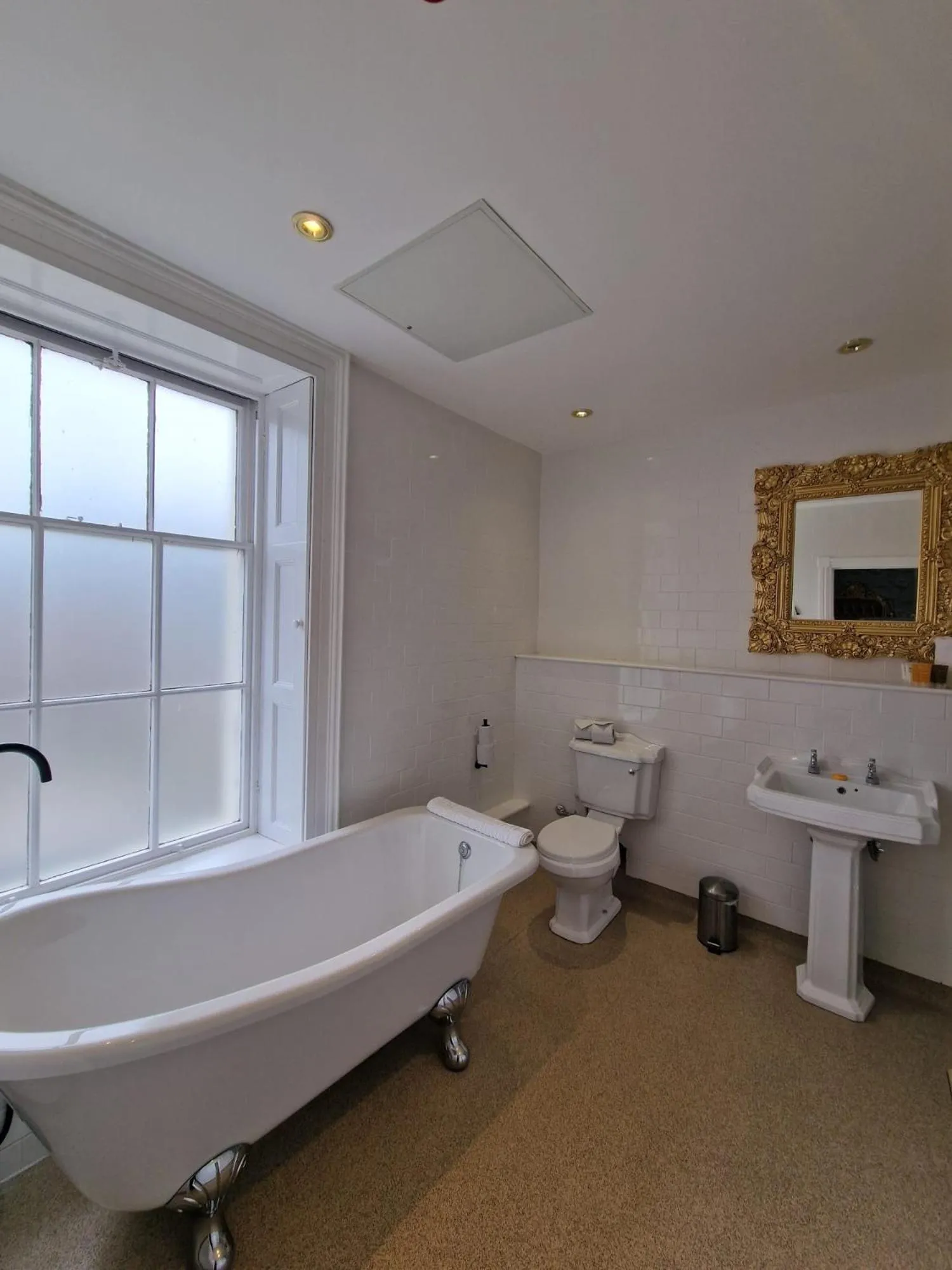 Bathroom in RainHill Hall Hotel