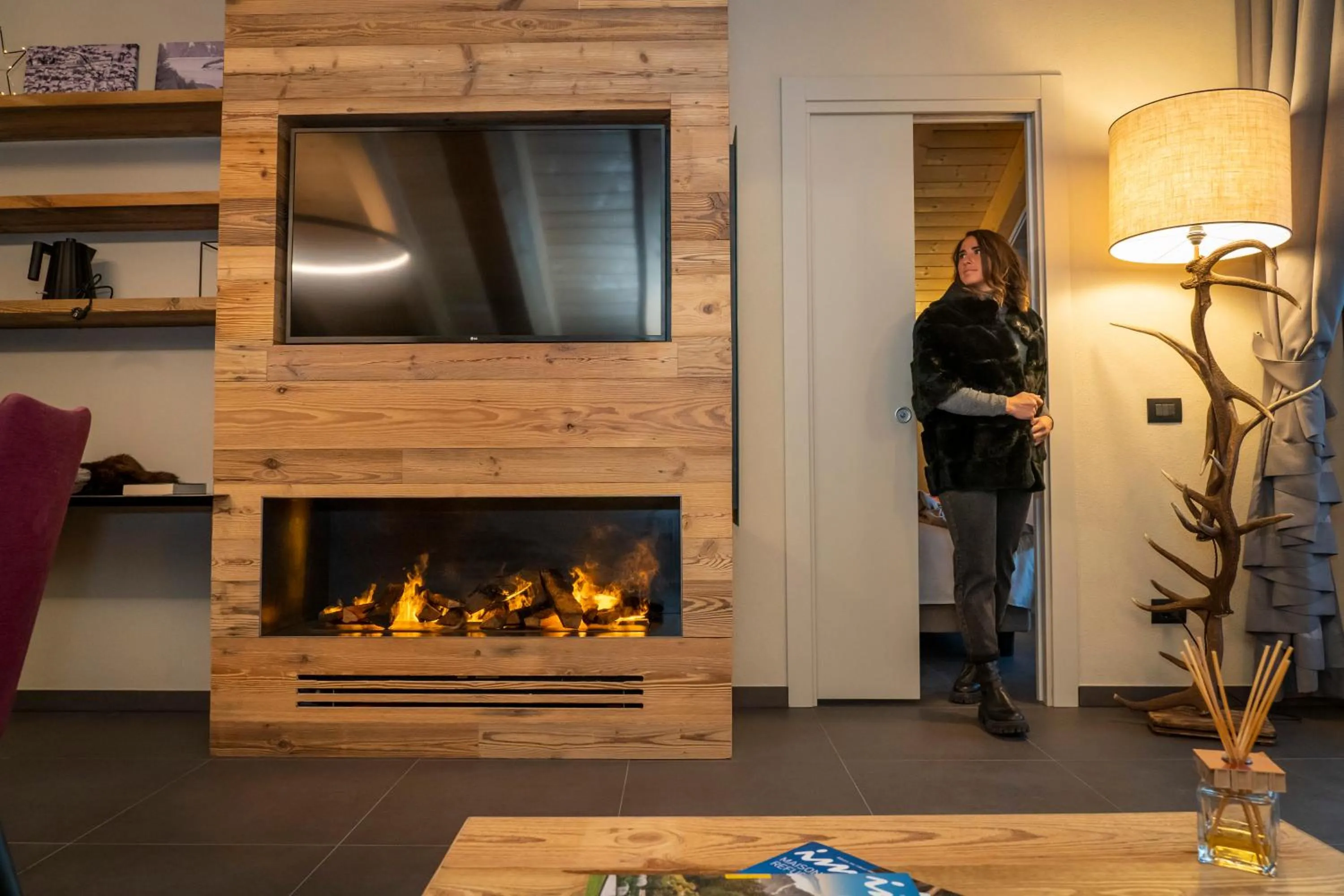 Living room in Nira Mountain Resort Futura