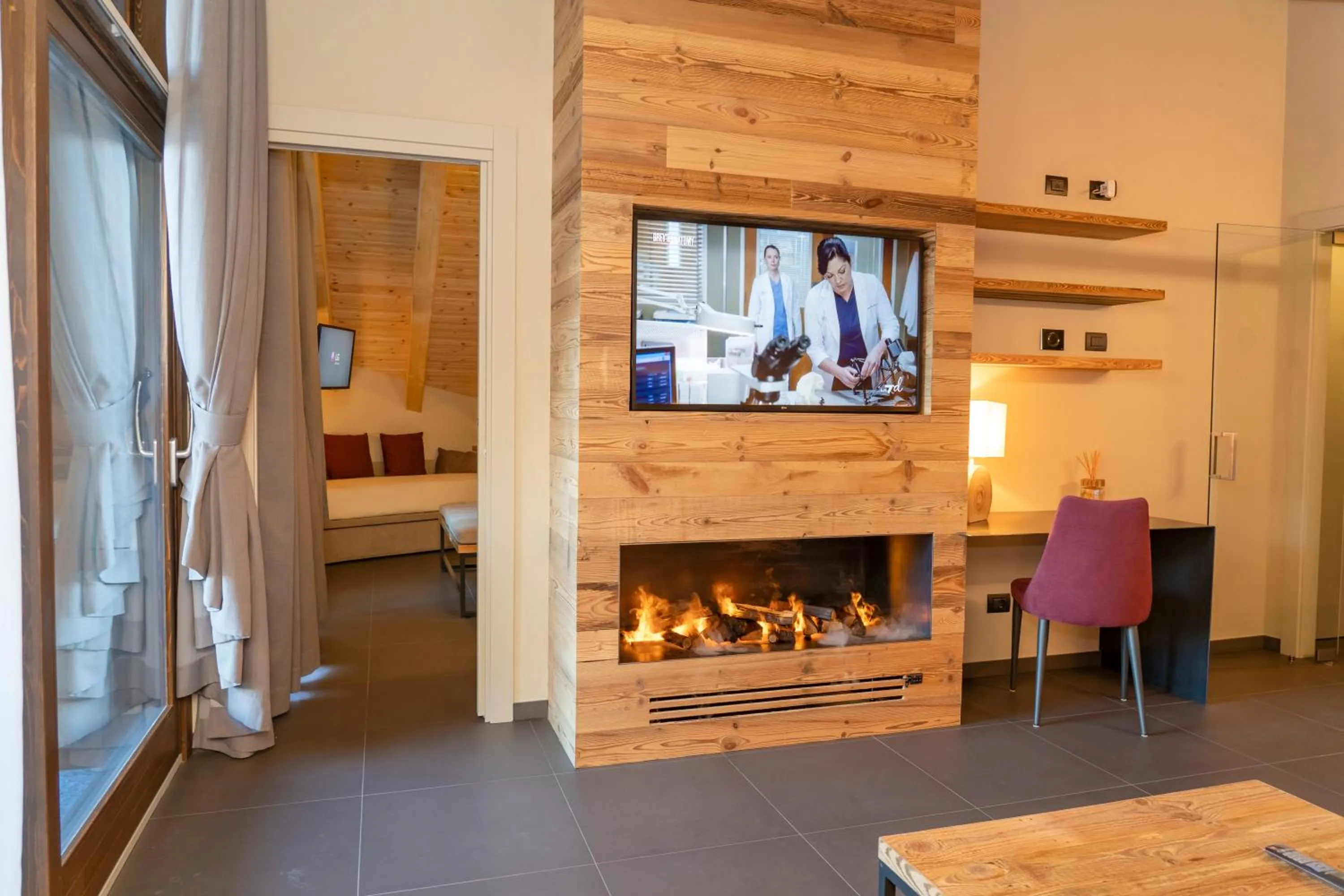 Living room in Nira Mountain Resort Futura