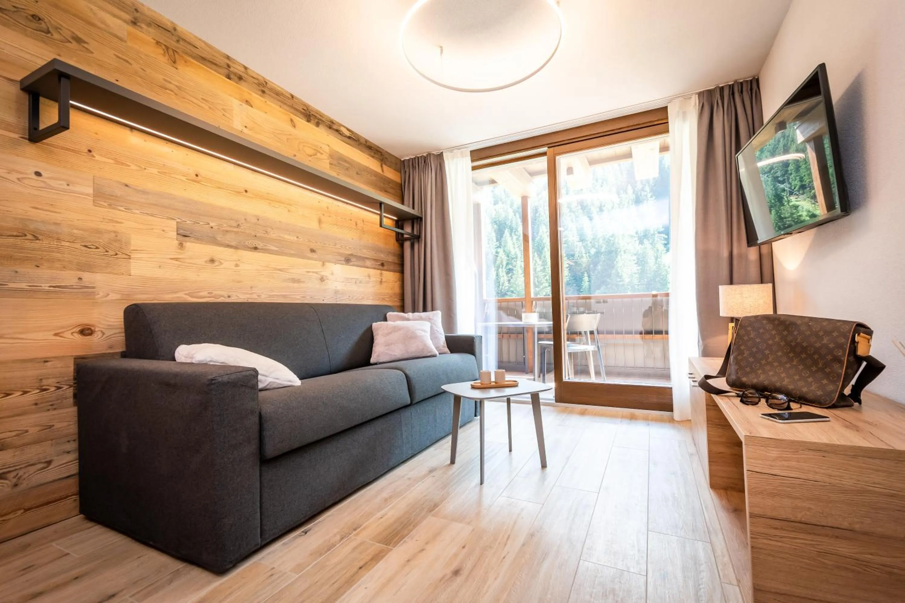 Living room in Nira Mountain Resort Futura