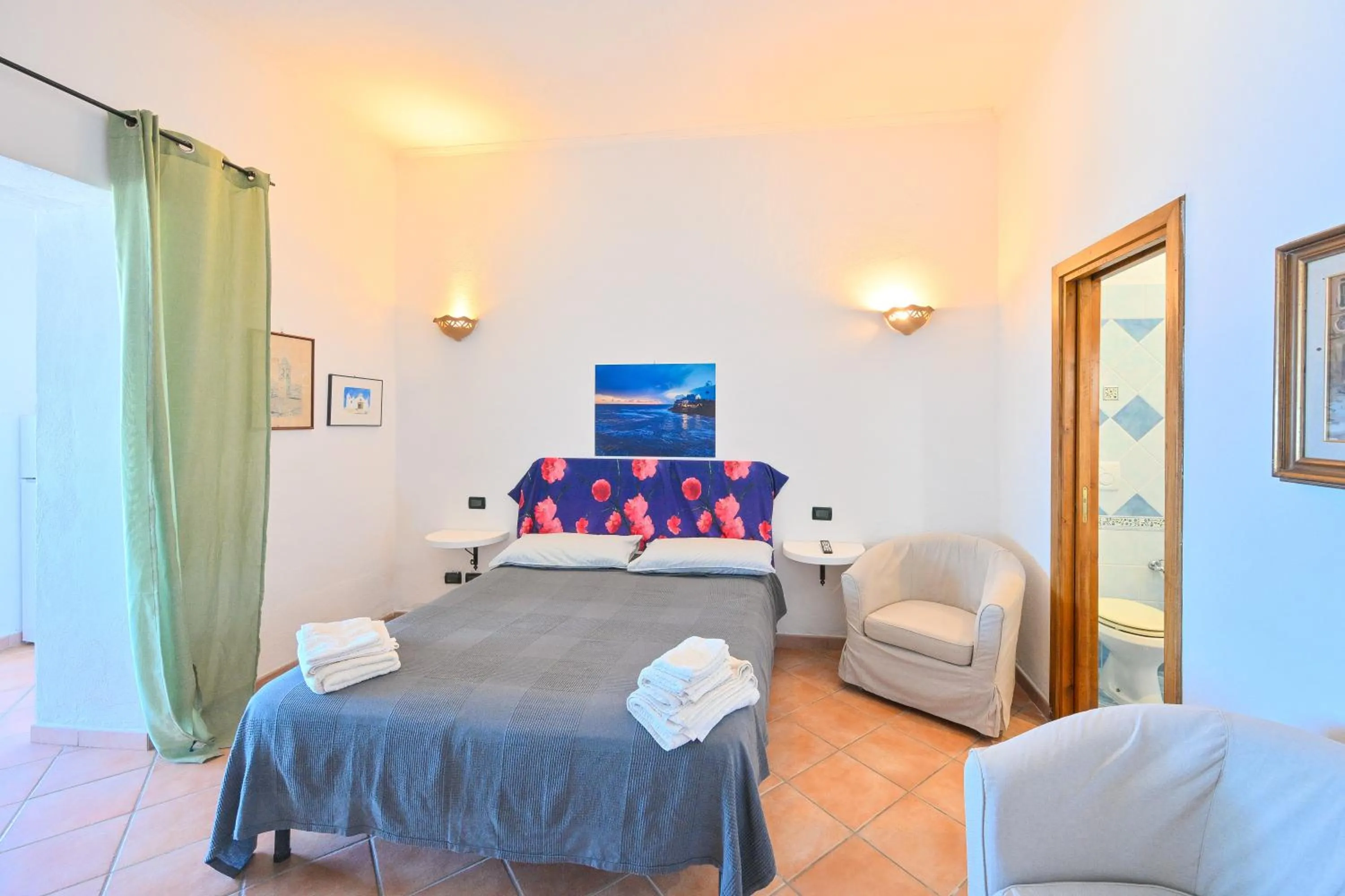 Bedroom, Bed in Casa vacanze Nausicaa