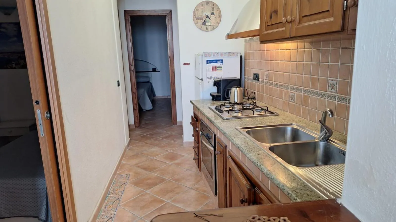Kitchen or kitchenette in Casa vacanze Nausicaa