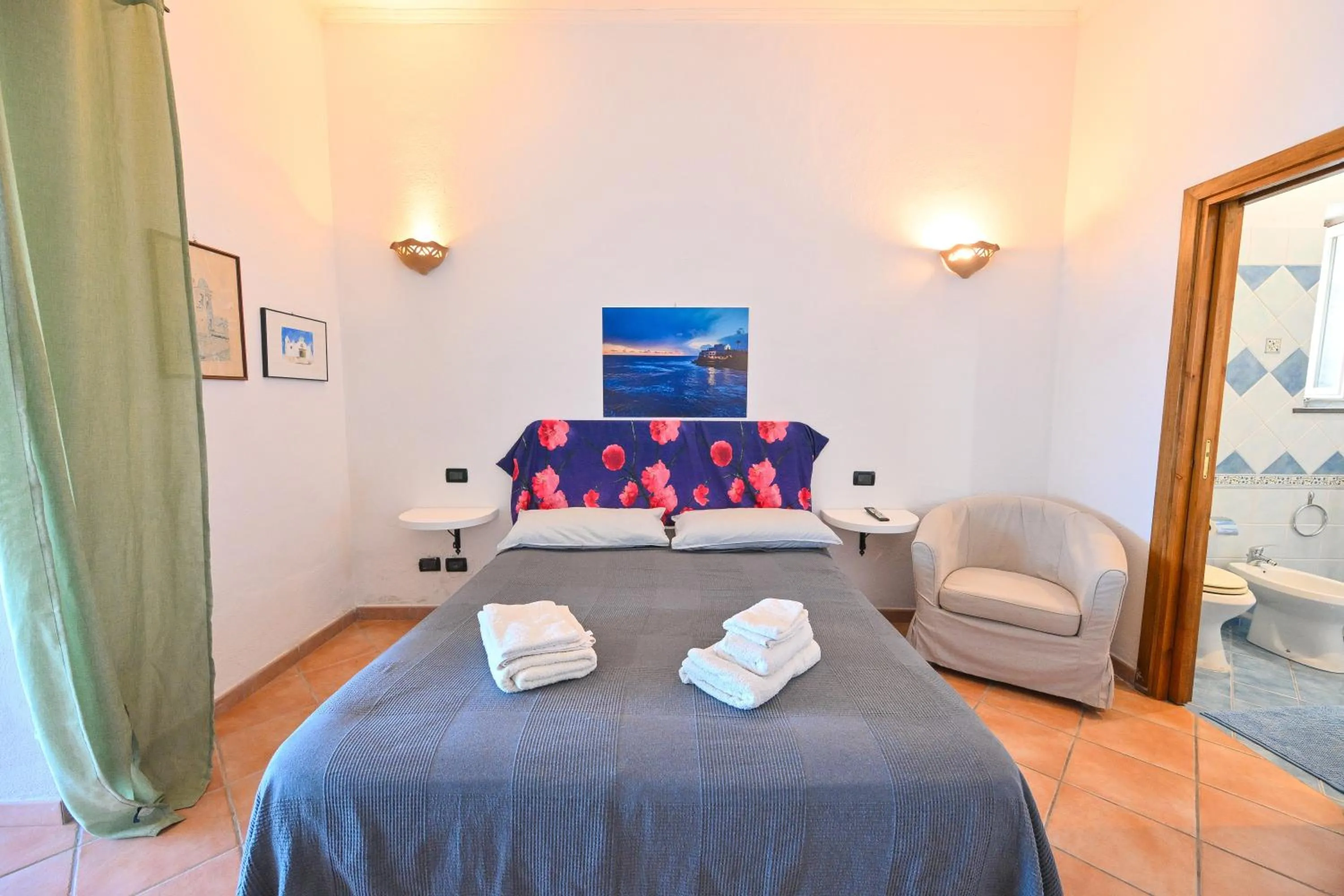 Bedroom, Bed in Casa vacanze Nausicaa