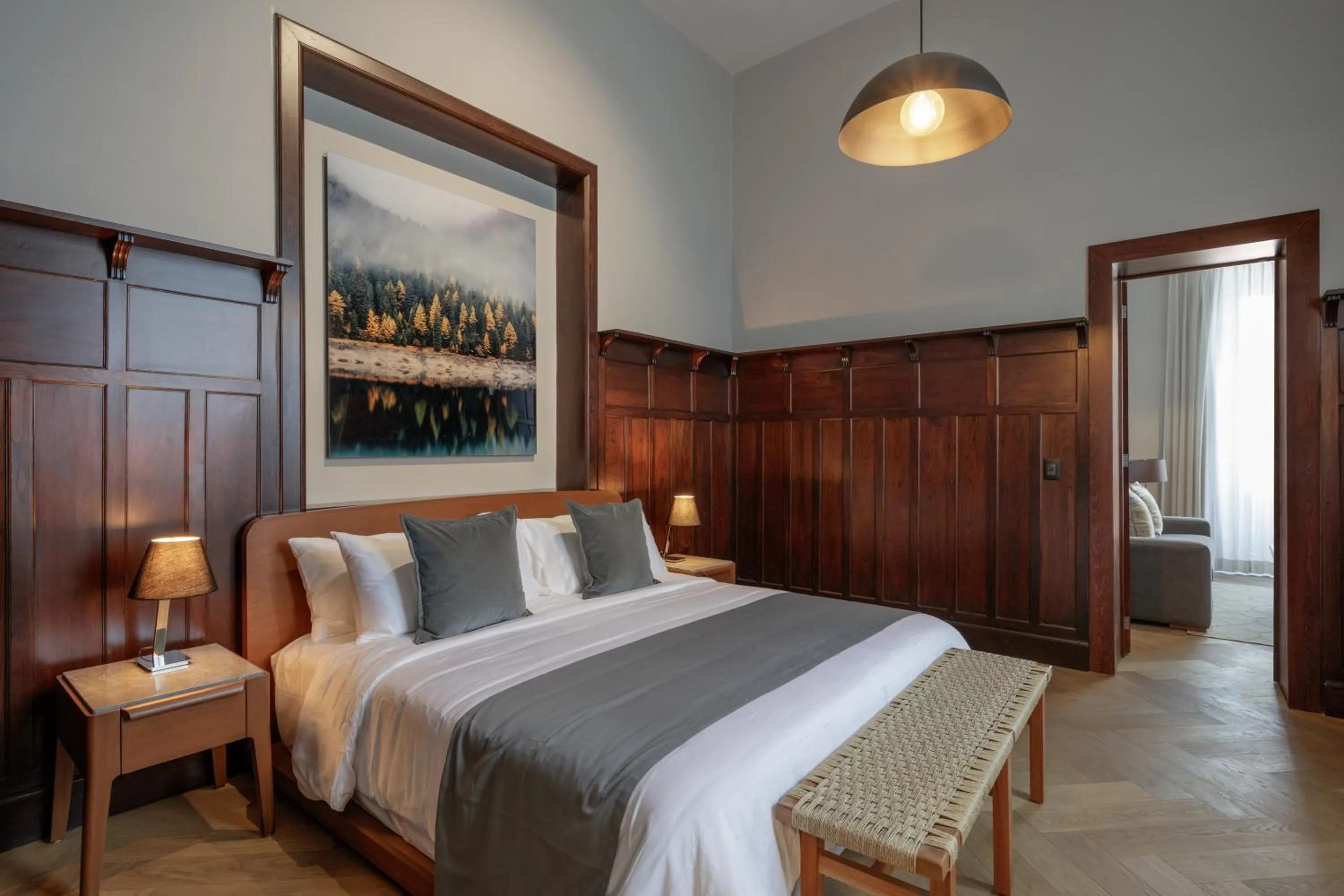 Bedroom, Bed in Casa Bosque Eduviges