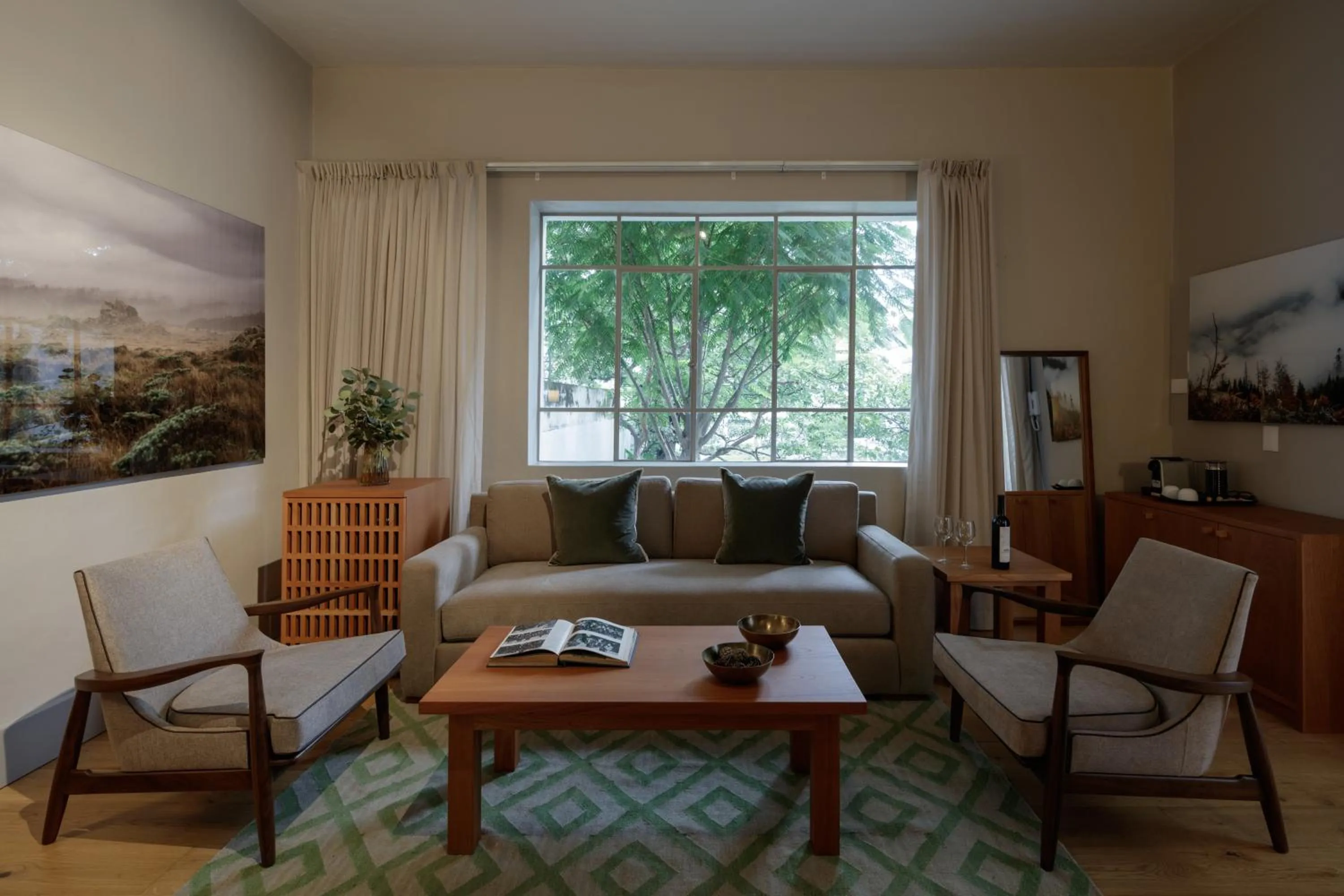 Junior Suite with Garden View in Casa Bosque Eduviges