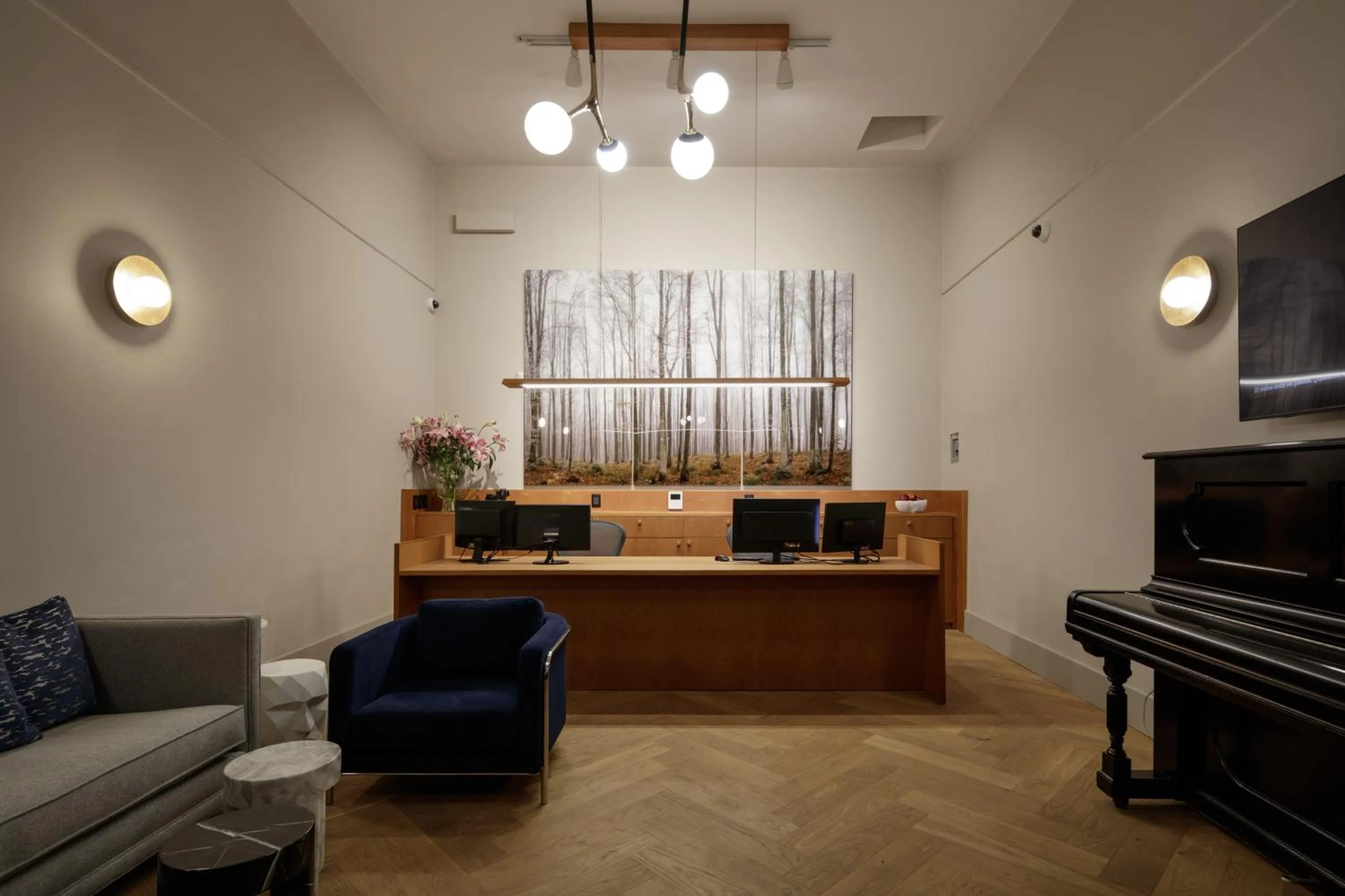 Lobby or reception in Casa Bosque Eduviges